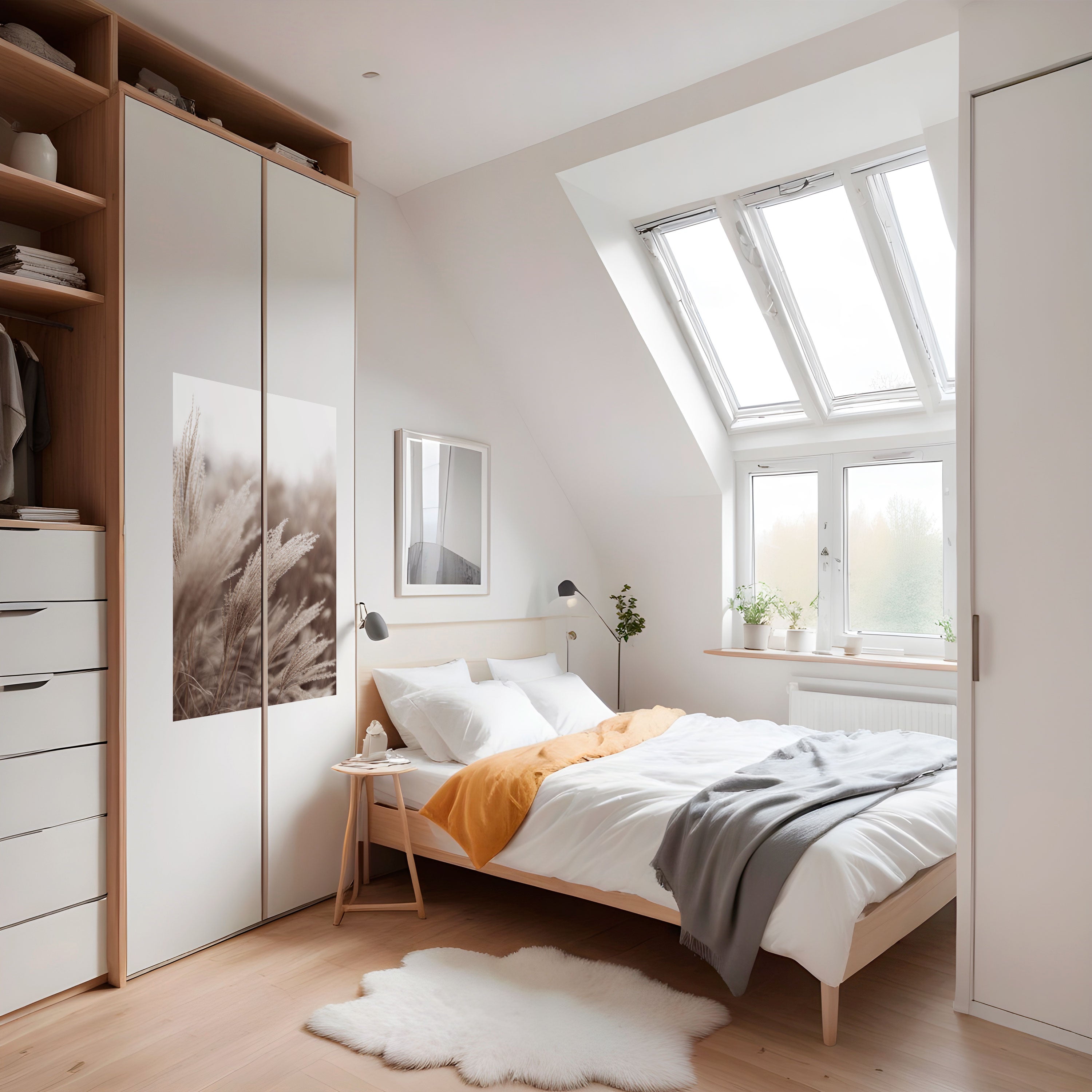 Affiche verticale autocollante TRANQUIL NATURE'S TOUCH