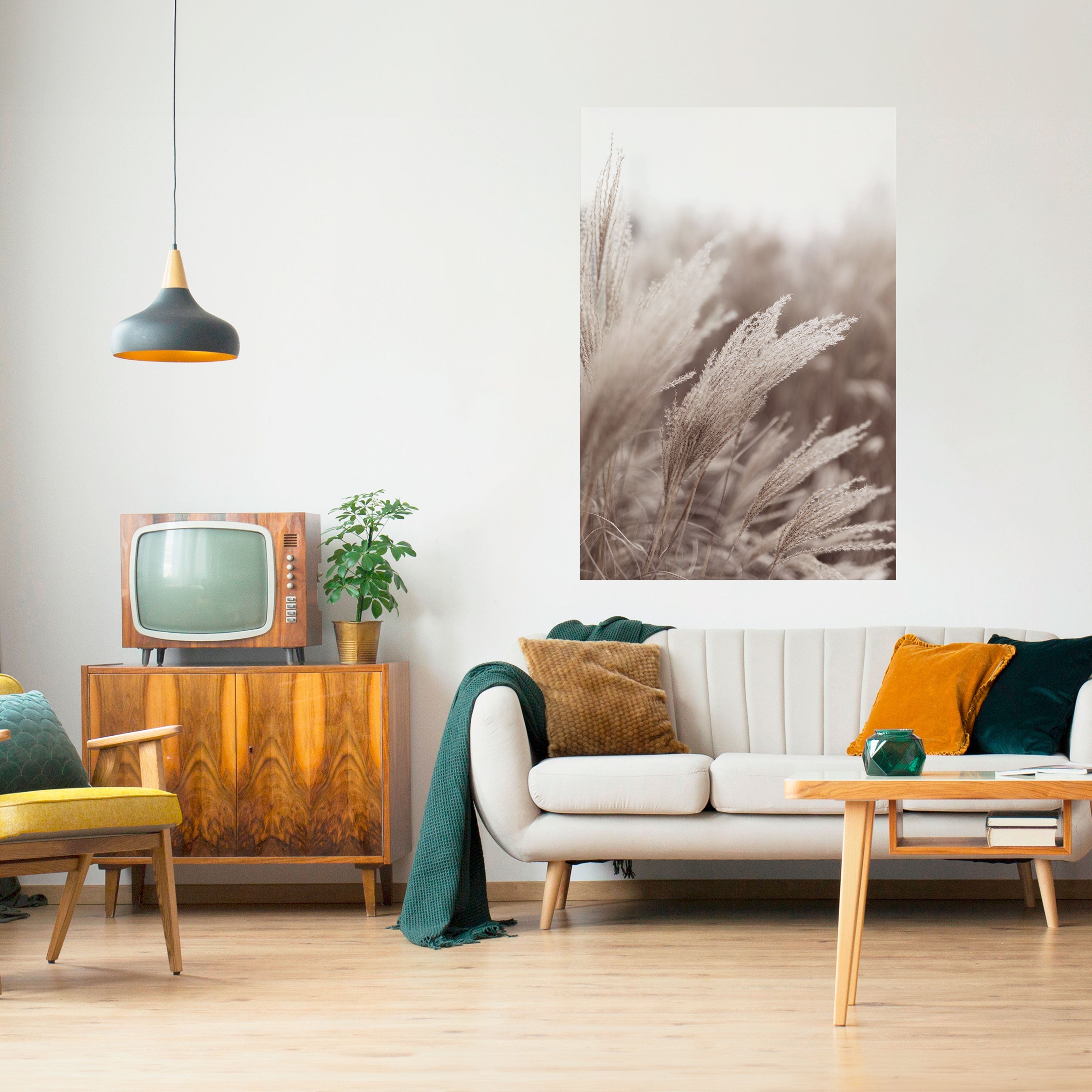 Affiche verticale autocollante TRANQUIL NATURE'S TOUCH