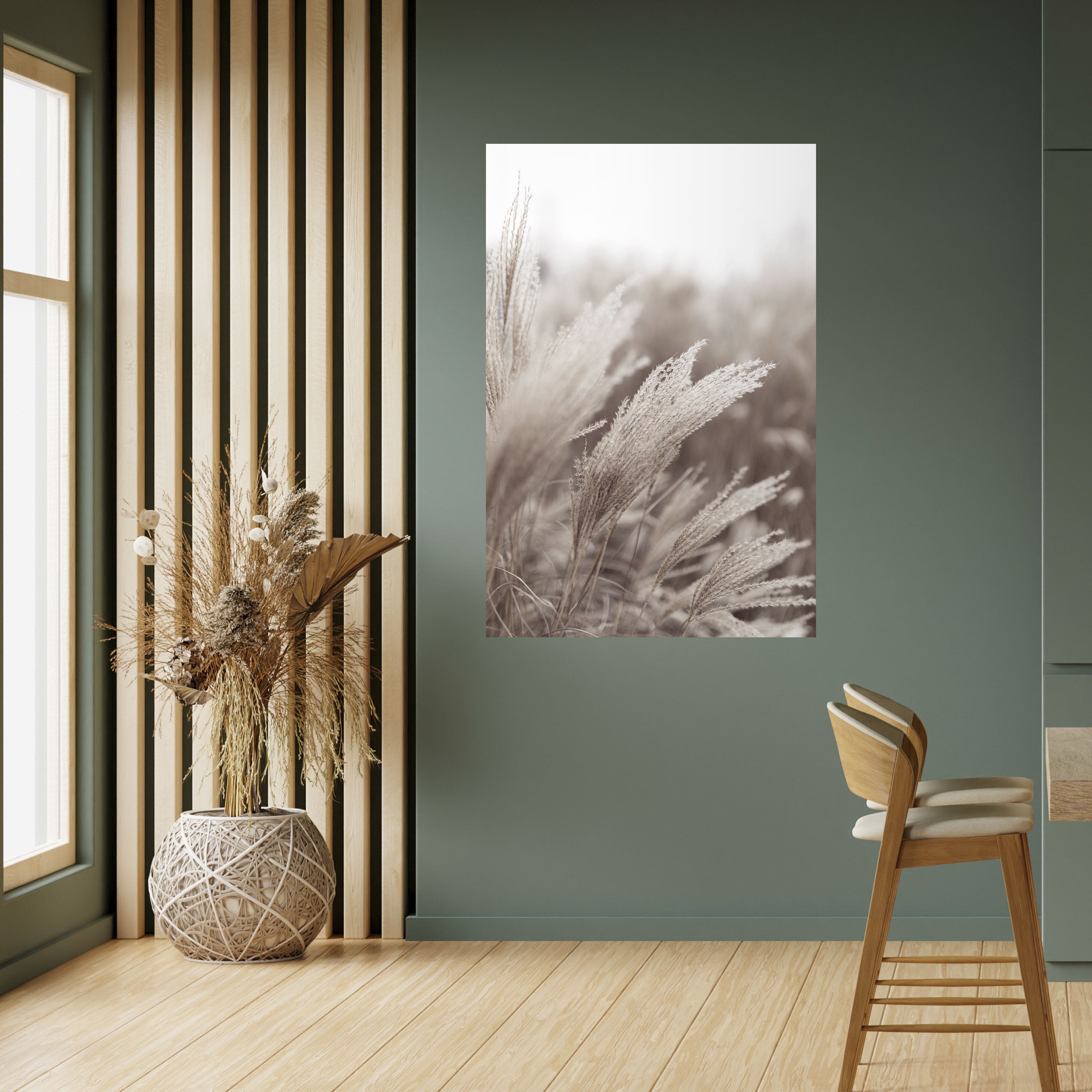 Affiche verticale autocollante TRANQUIL NATURE'S TOUCH