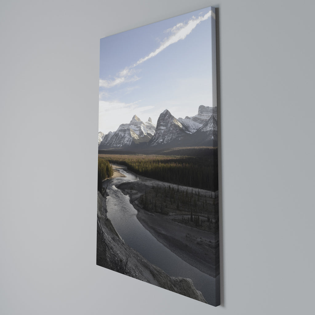 ECHOES OF NATURE'S SPLENDOR Vertical Canvas Print
