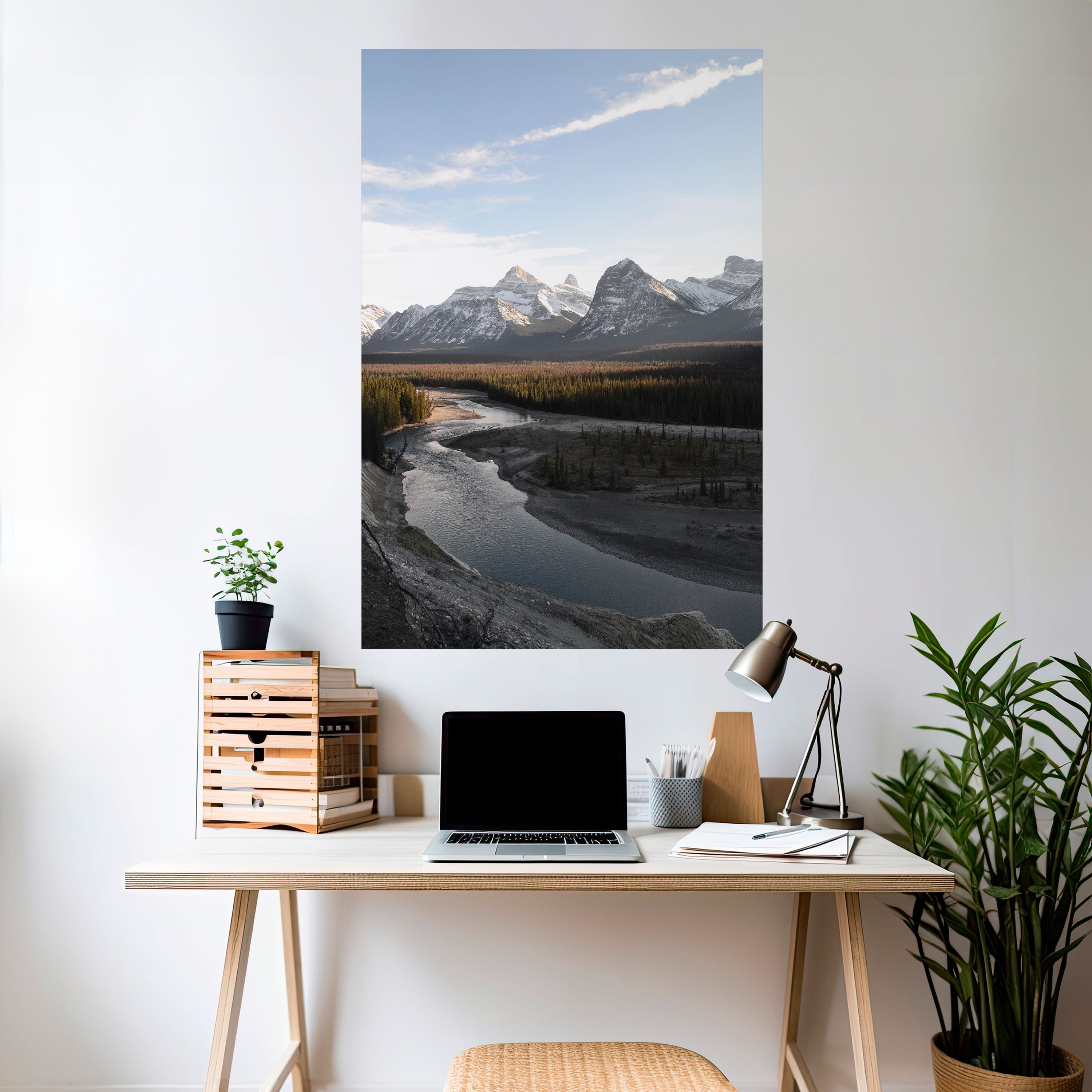 Affiche verticale autocollante ÉCHOS DE LA SPLENDEUR DE LA NATURE