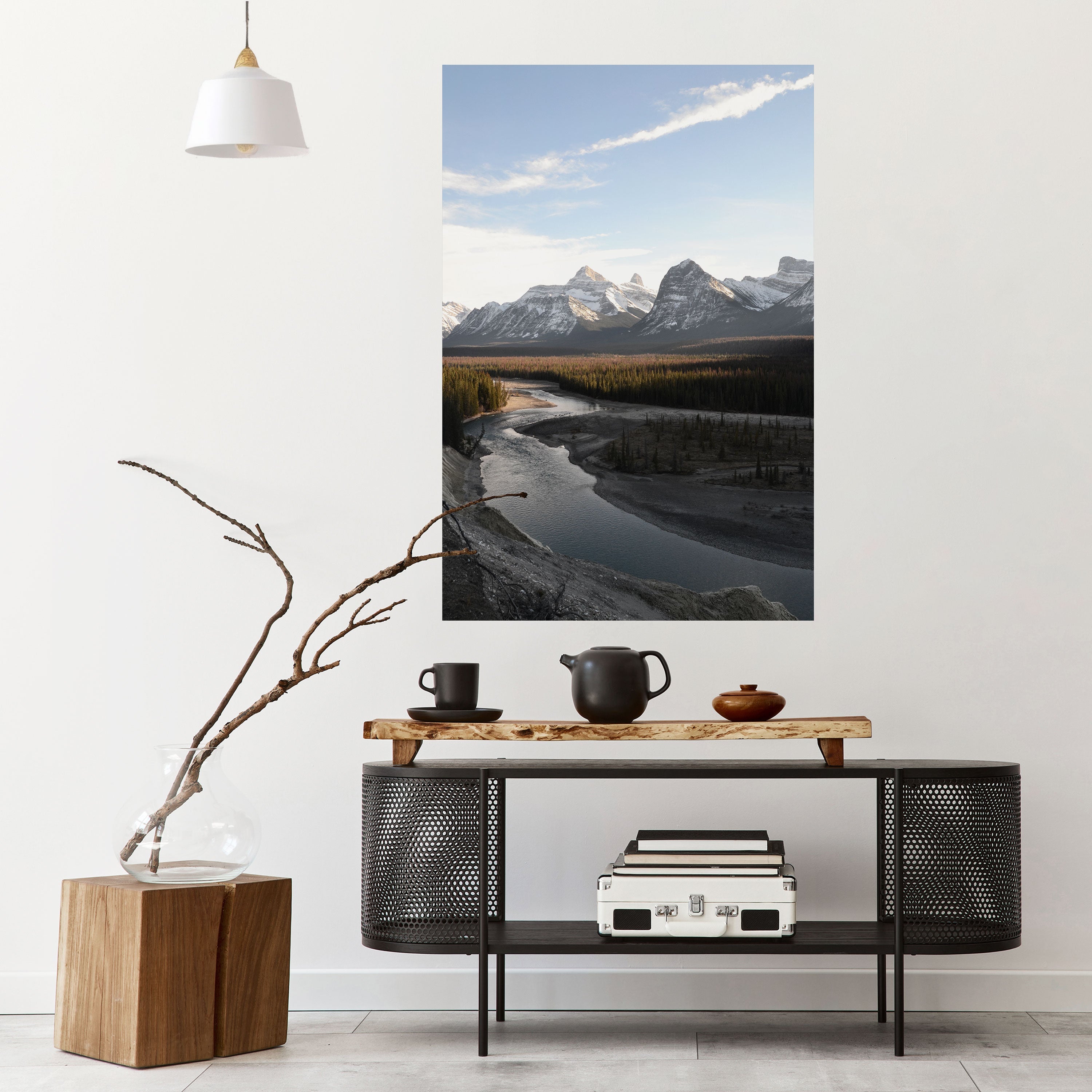 Affiche verticale autocollante ÉCHOS DE LA SPLENDEUR DE LA NATURE