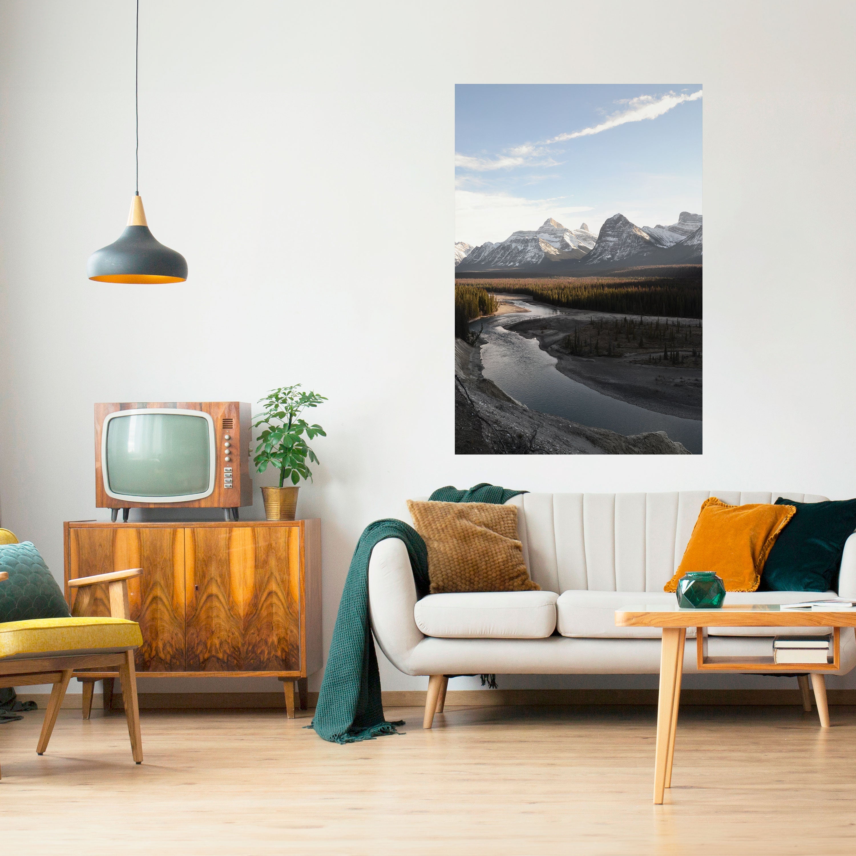 Affiche verticale autocollante ÉCHOS DE LA SPLENDEUR DE LA NATURE