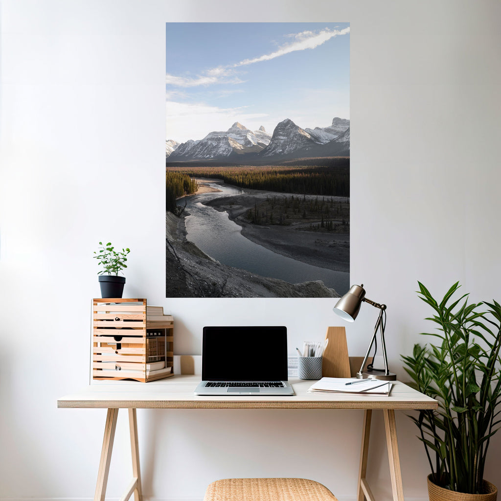 Affiche verticale autocollante ÉCHOS DE LA SPLENDEUR DE LA NATURE