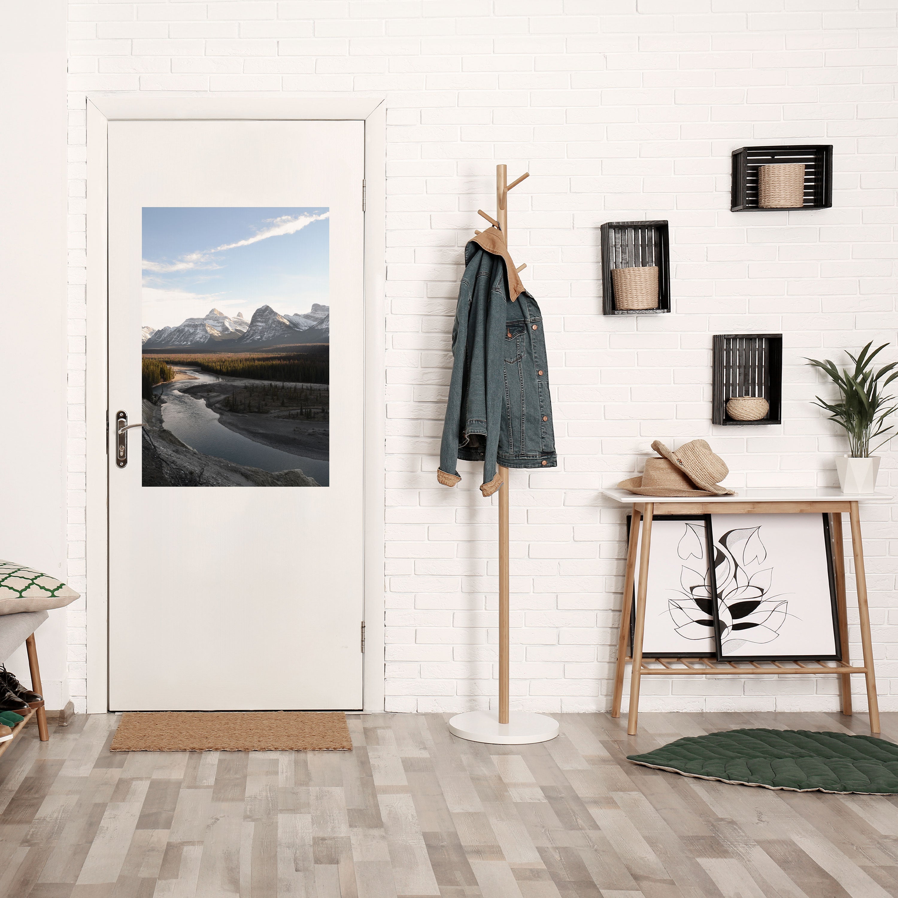 Affiche verticale autocollante ÉCHOS DE LA SPLENDEUR DE LA NATURE