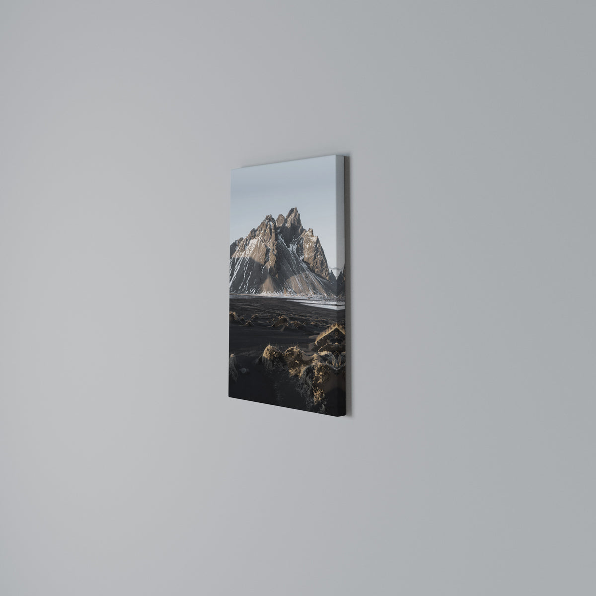 ECHOES OF TIMELESS HEIGHTS Vertical Canvas Print