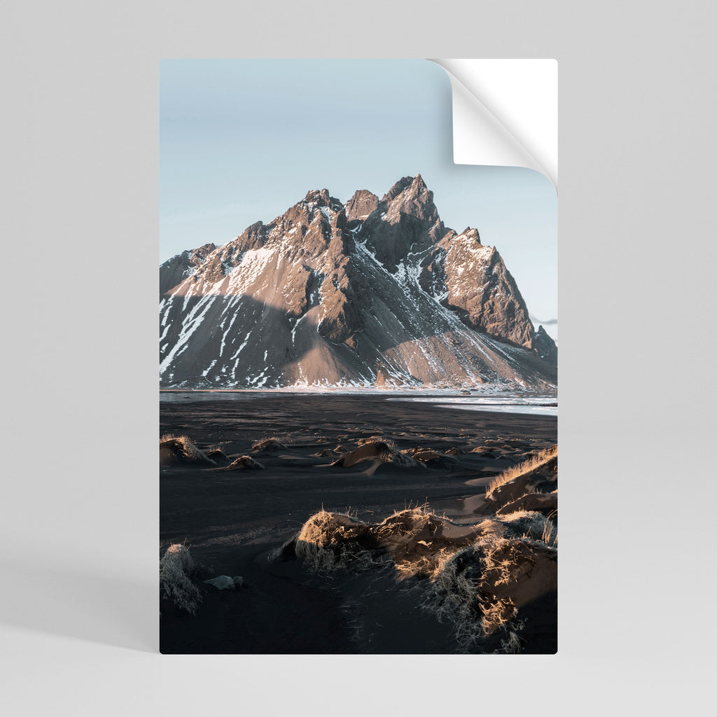 Affiche verticale autocollante ÉCHOS DE HAUTEURS INTEMPORELLES