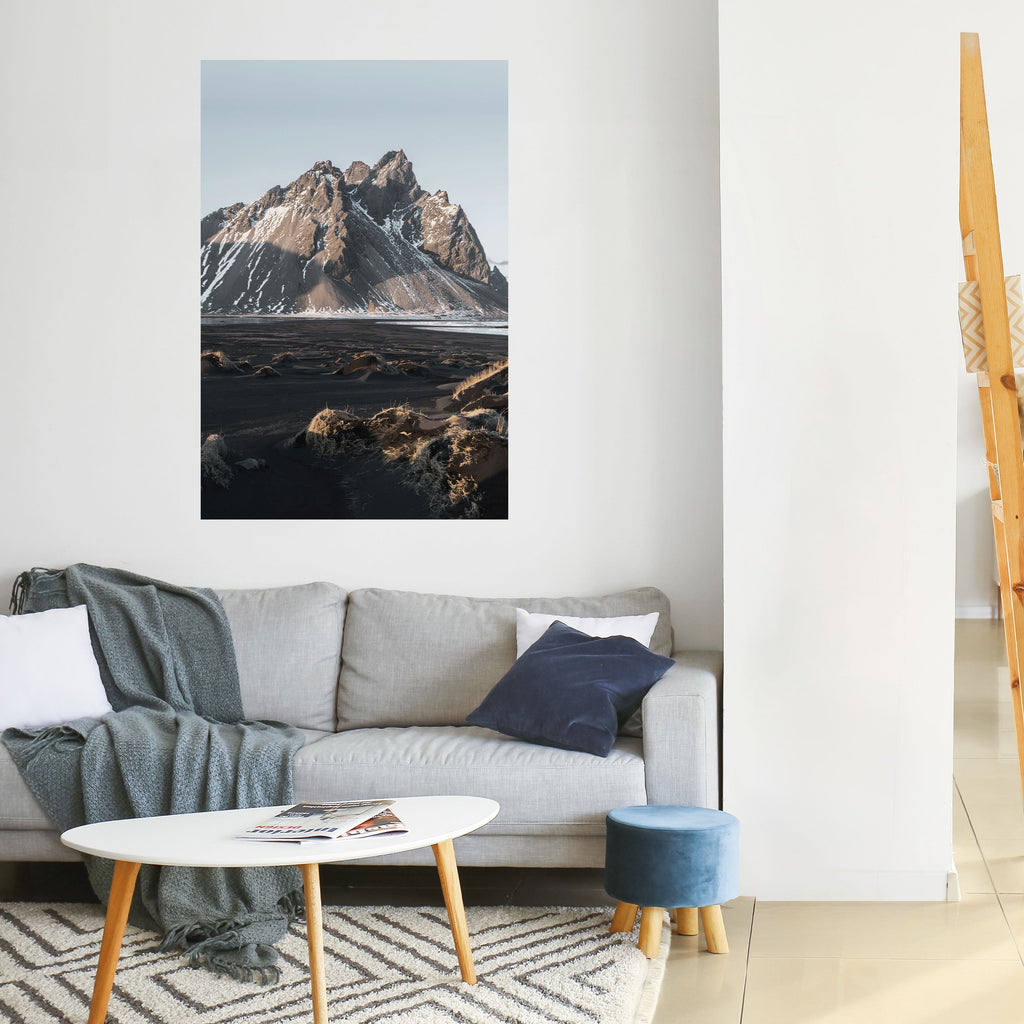 Affiche verticale autocollante ÉCHOS DE HAUTEURS INTEMPORELLES