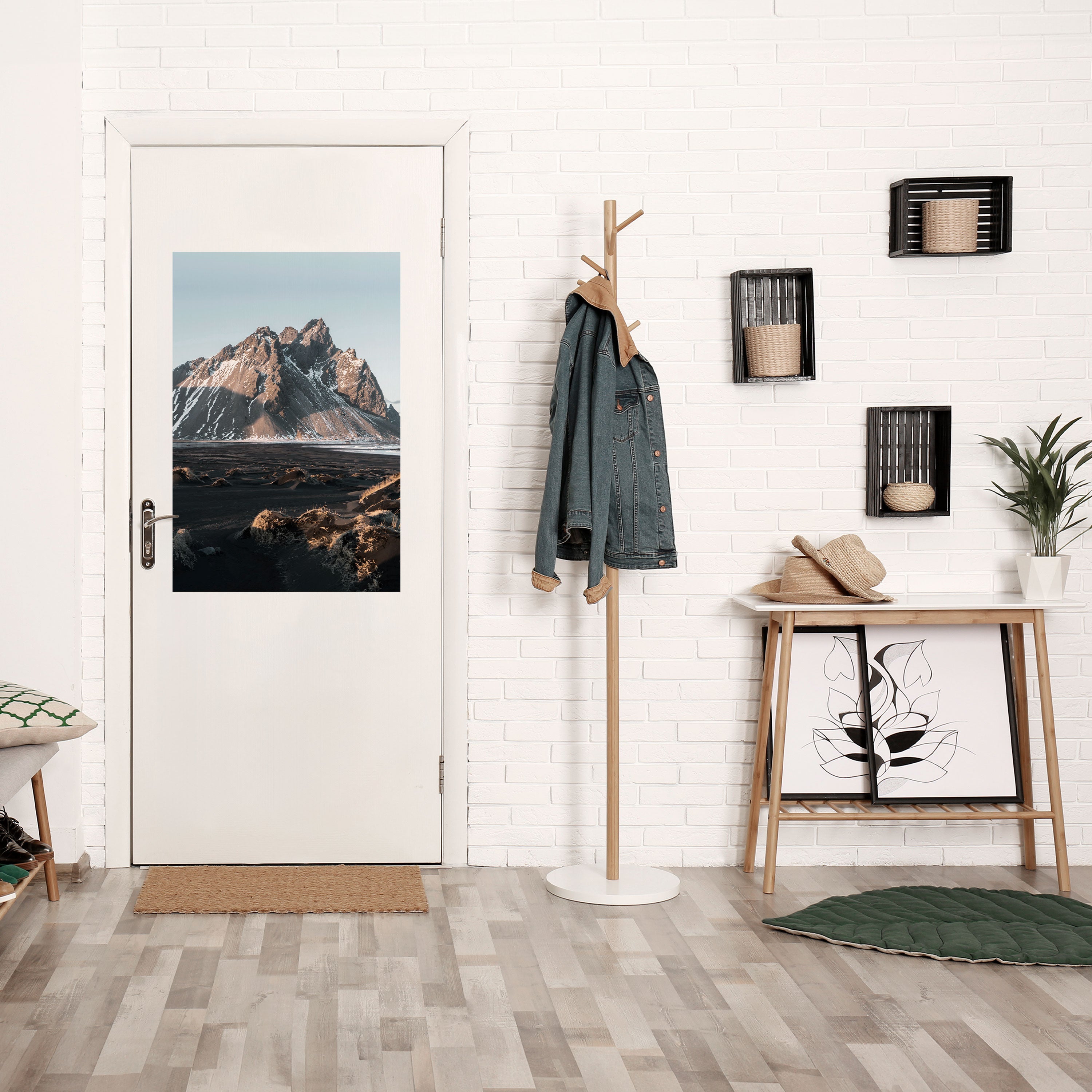 Affiche verticale autocollante ÉCHOS DE HAUTEURS INTEMPORELLES