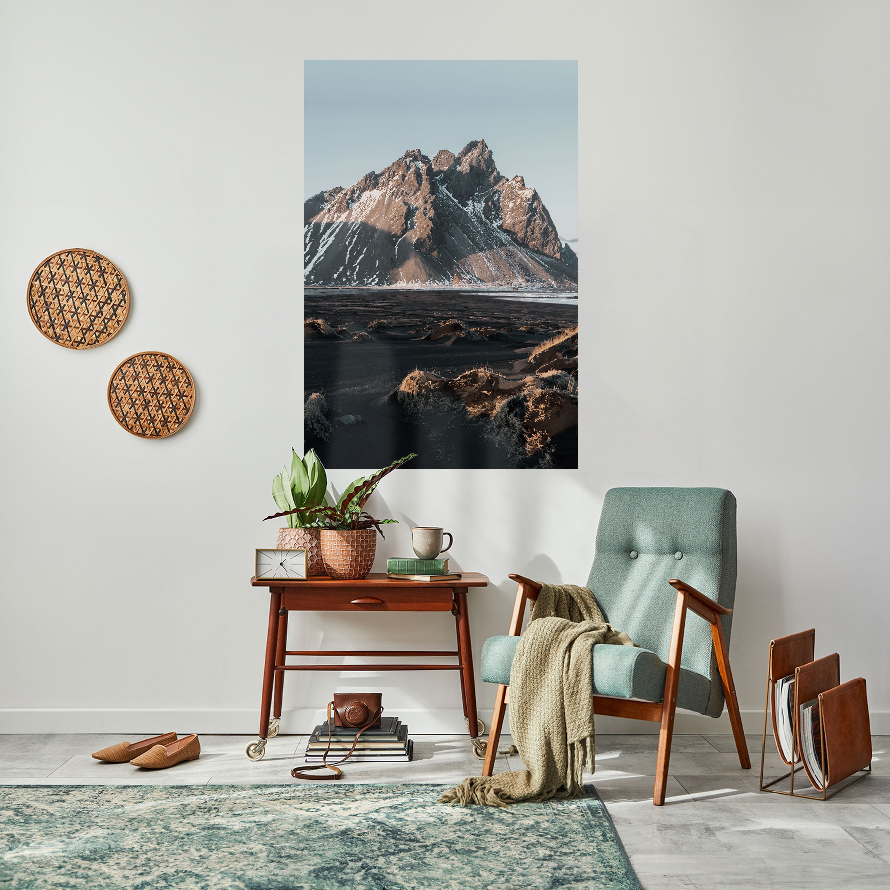 Affiche verticale autocollante ÉCHOS DE HAUTEURS INTEMPORELLES