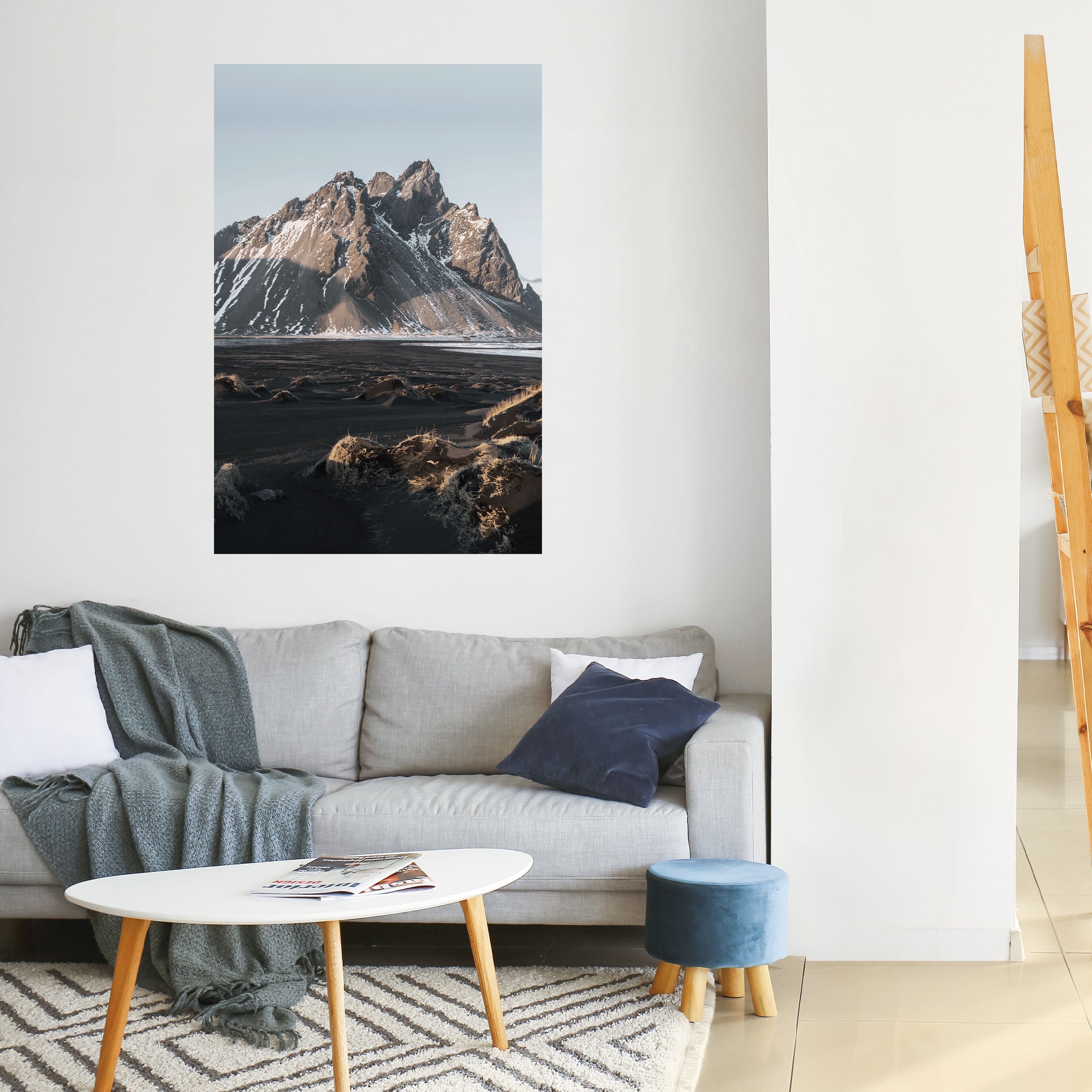 Affiche verticale autocollante ÉCHOS DE HAUTEURS INTEMPORELLES