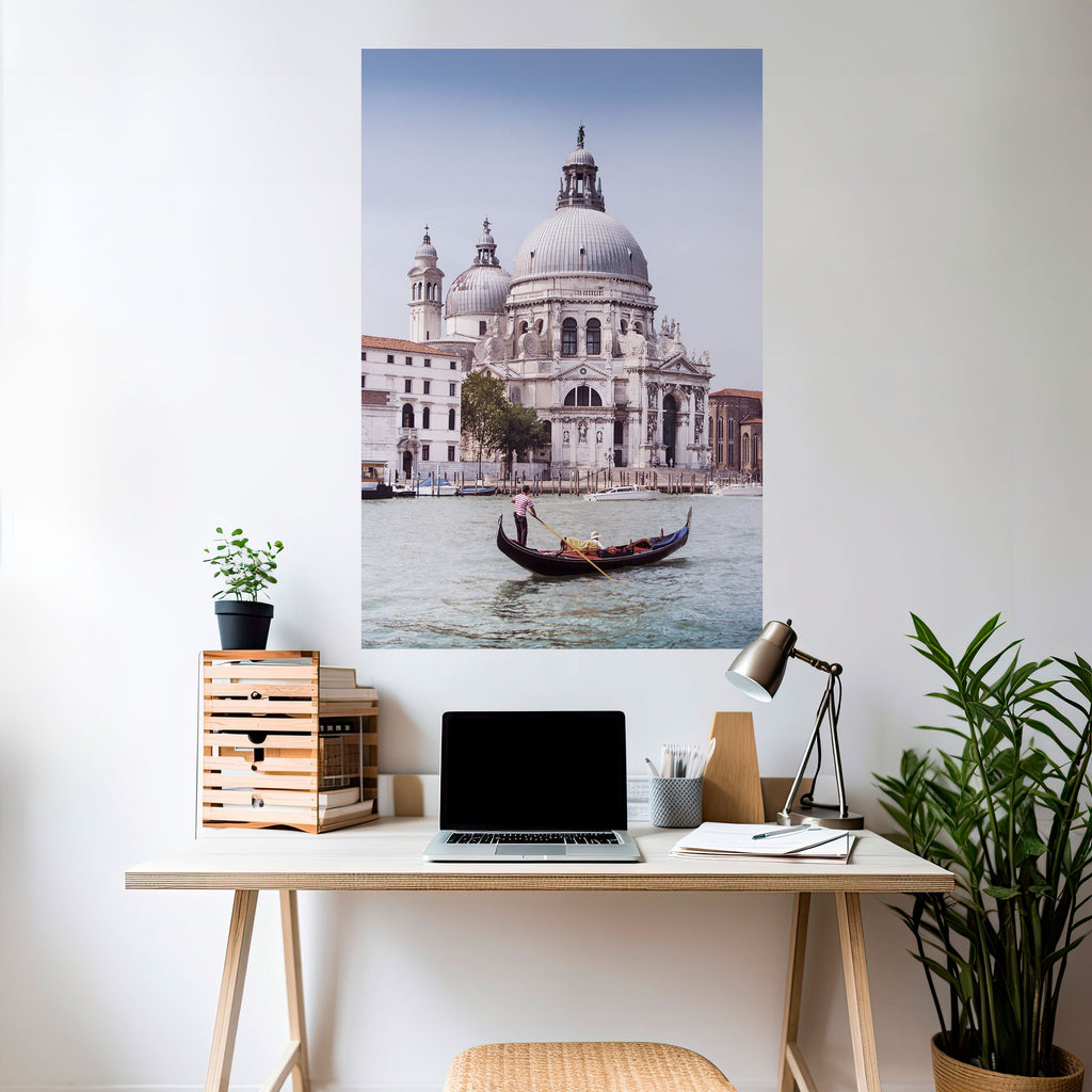 Affiche verticale autocollante GONDOLA SERENADE