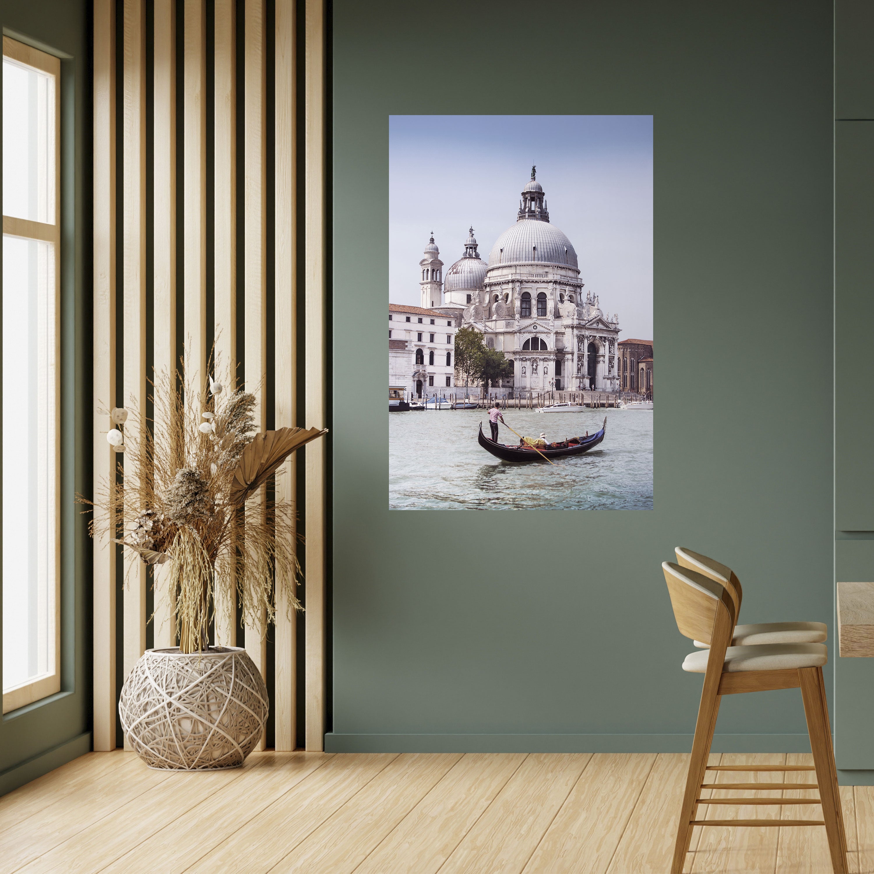 Affiche verticale autocollante GONDOLA SERENADE