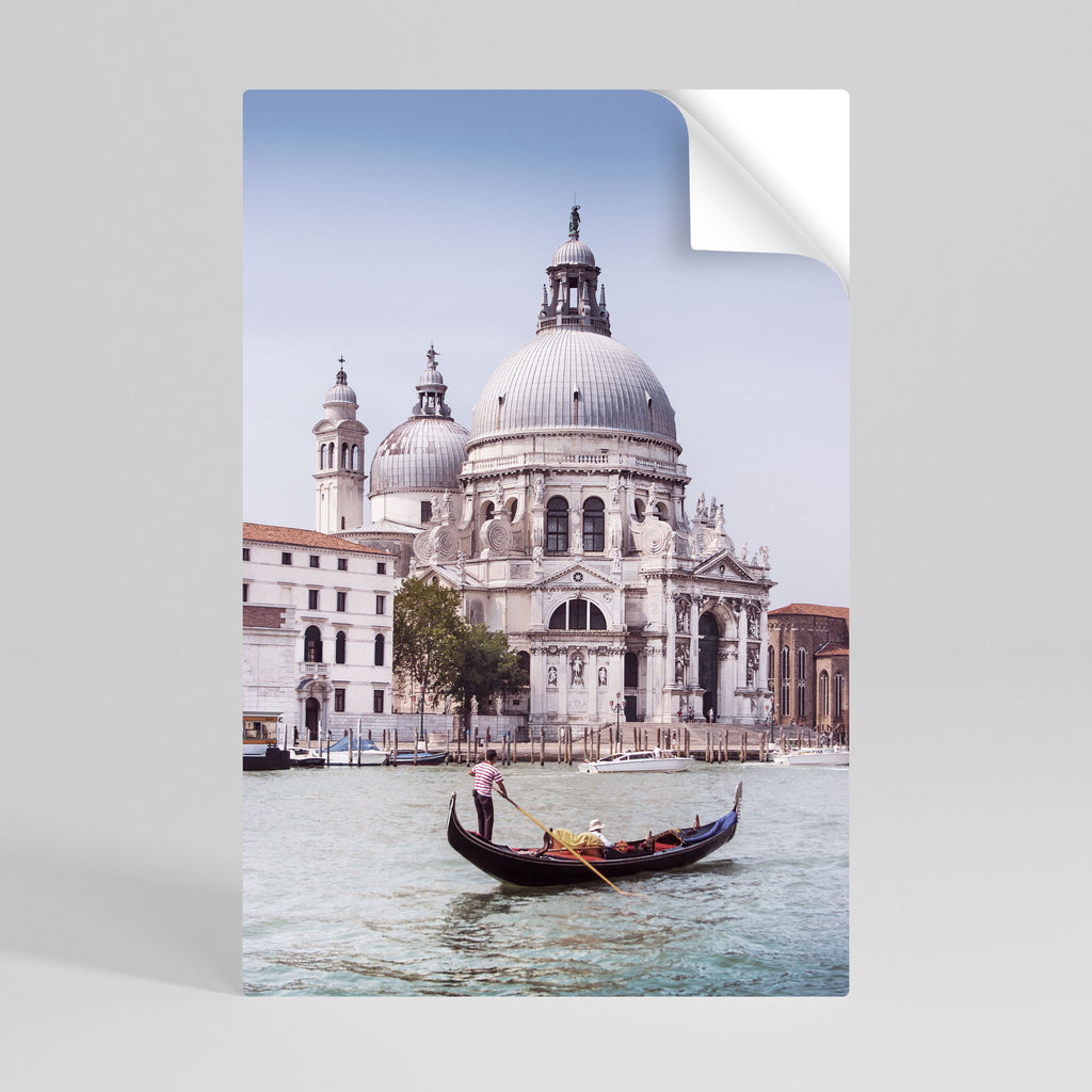 Affiche verticale autocollante GONDOLA SERENADE
