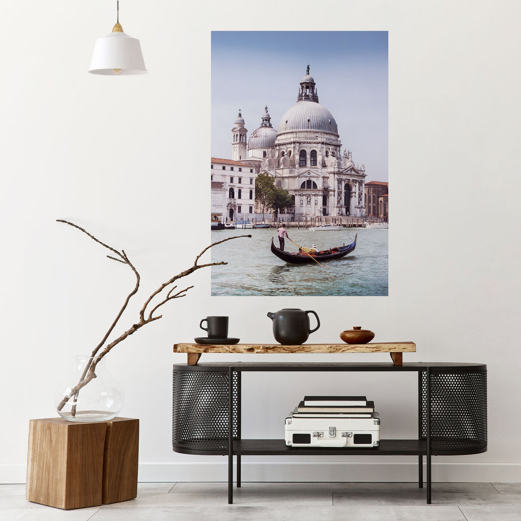 Affiche verticale autocollante GONDOLA SERENADE