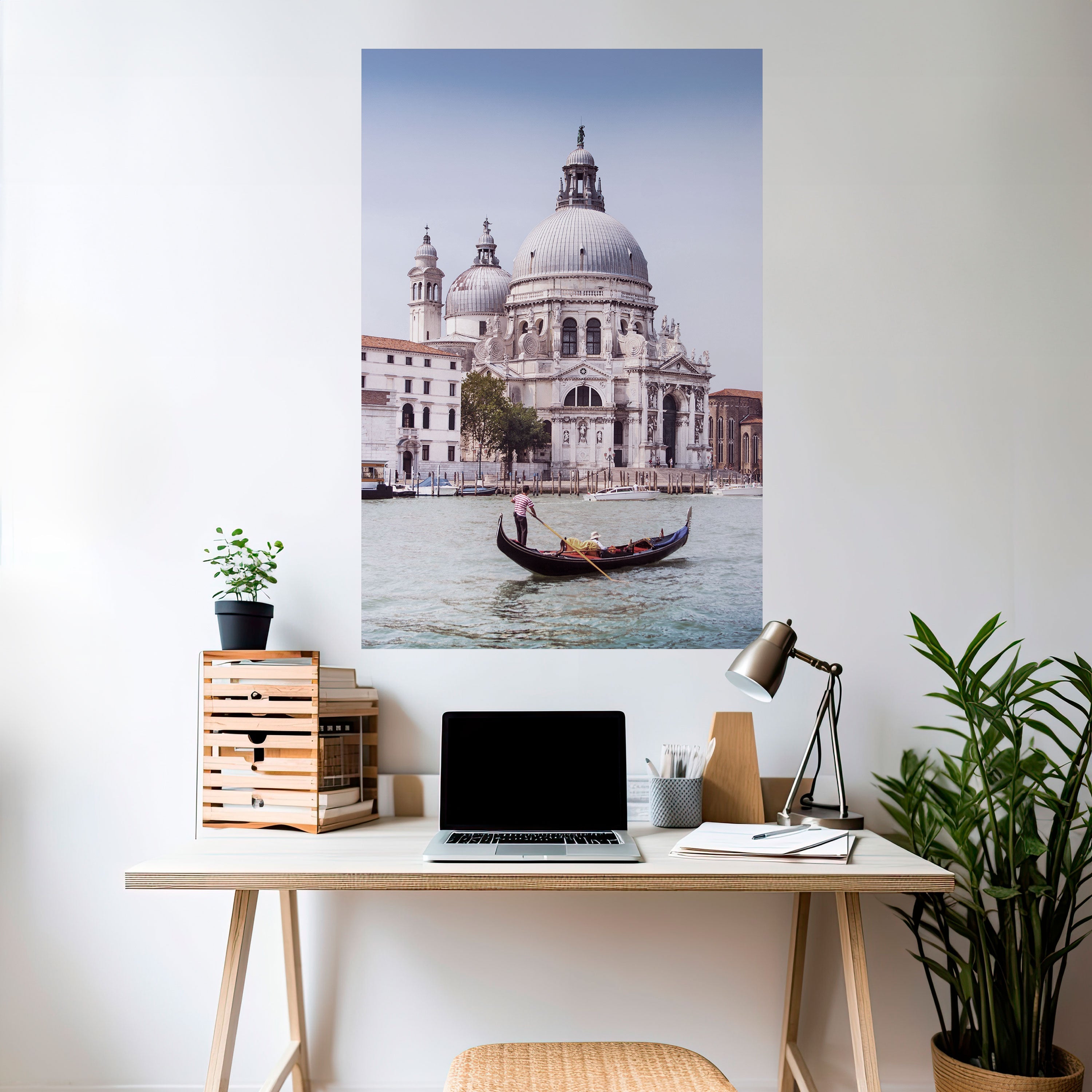 Affiche verticale autocollante GONDOLA SERENADE