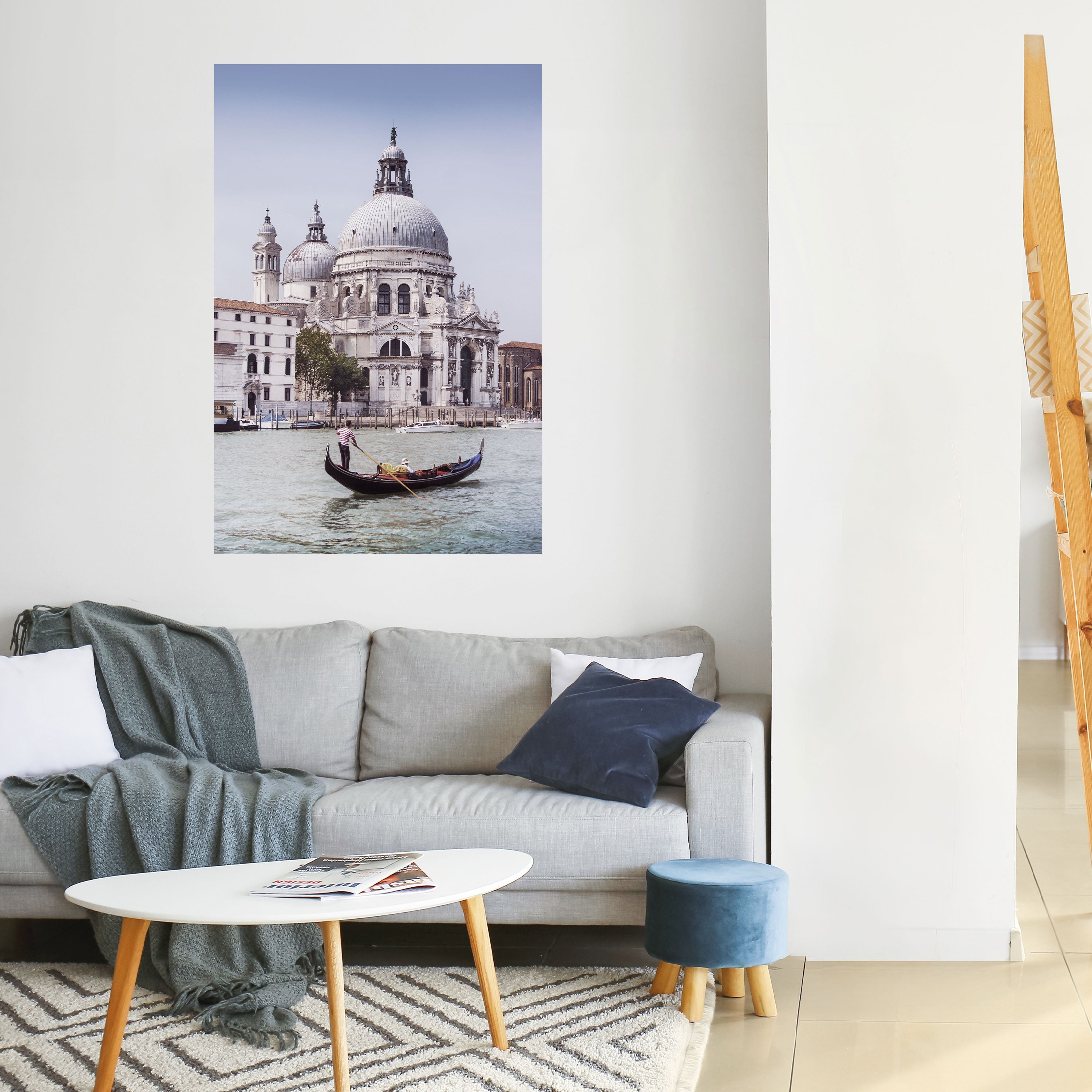 Affiche verticale autocollante GONDOLA SERENADE