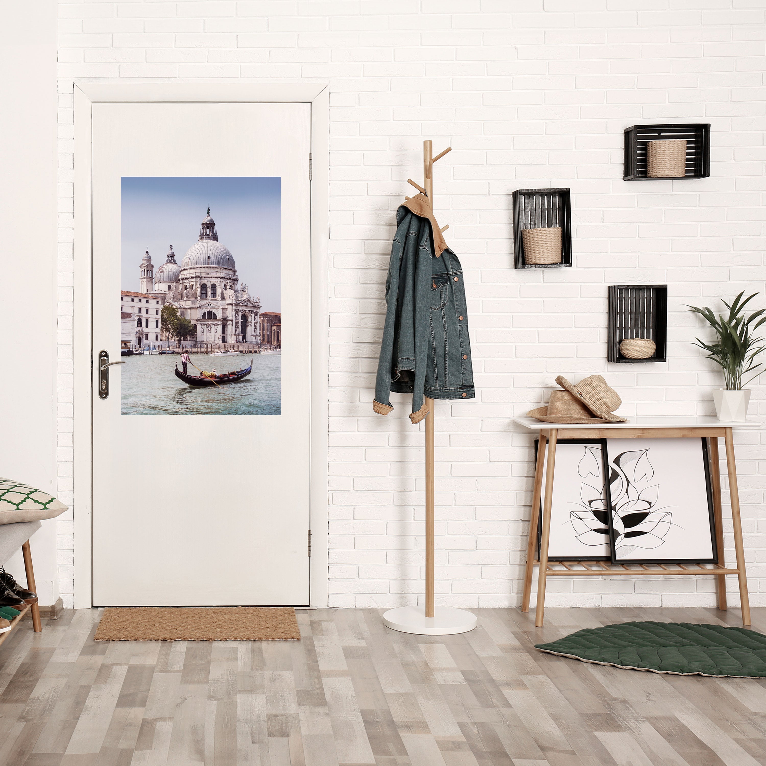 Affiche verticale autocollante GONDOLA SERENADE