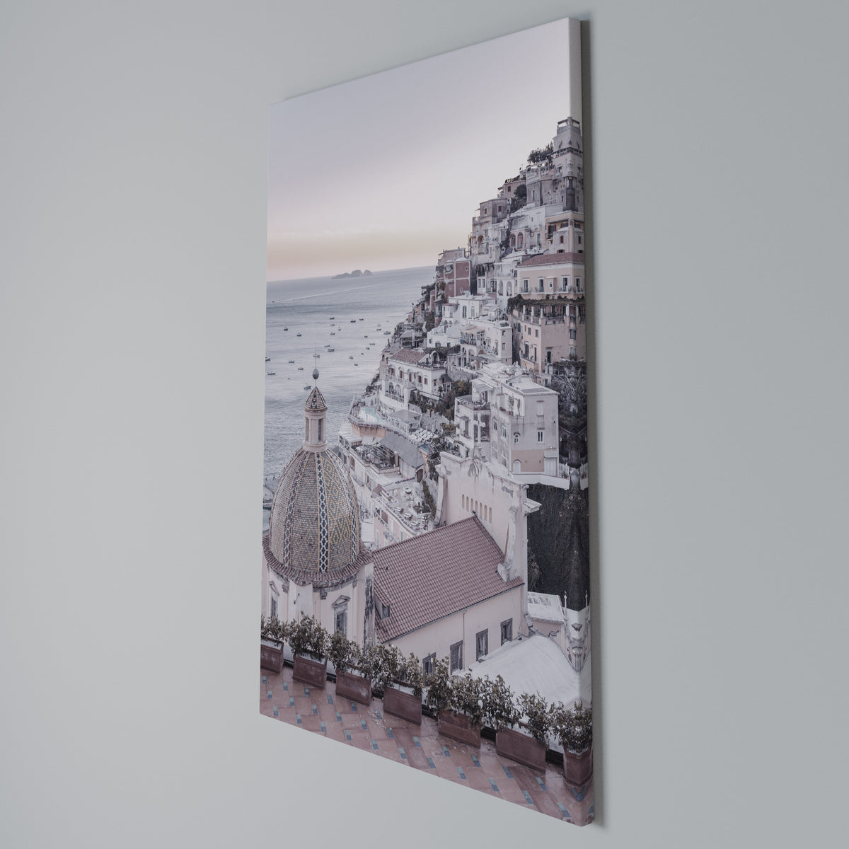 MEDITERRANEAN DREAMSCAPE Vertical Canvas Print