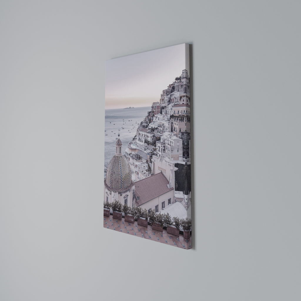 MEDITERRANEAN DREAMSCAPE Vertical Canvas Print