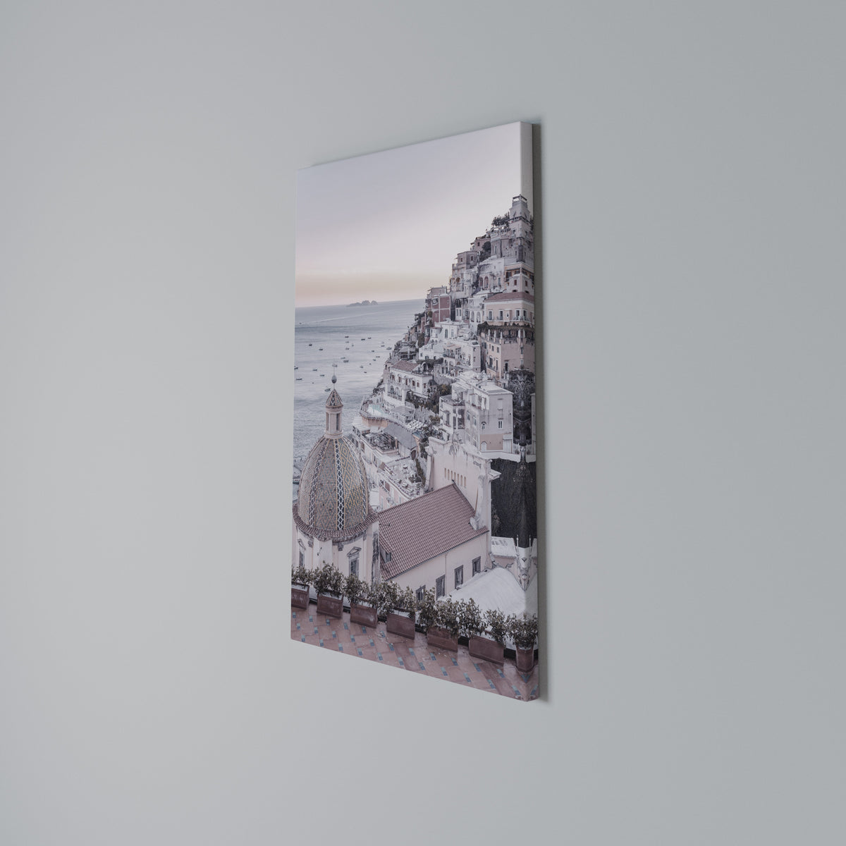 MEDITERRANEAN DREAMSCAPE Vertical Canvas Print