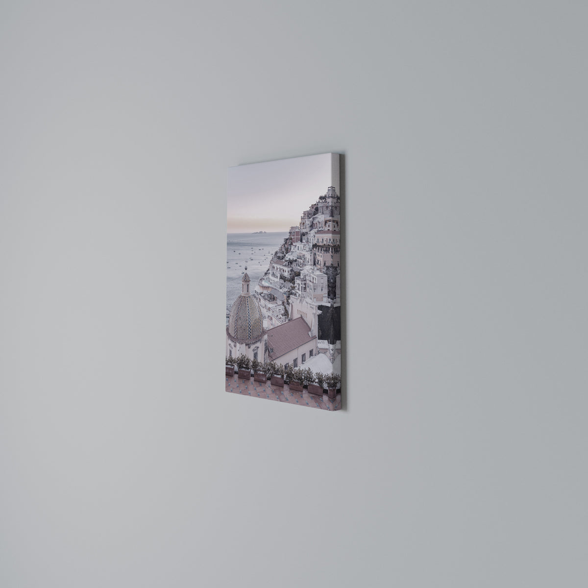 MEDITERRANEAN DREAMSCAPE Vertical Canvas Print