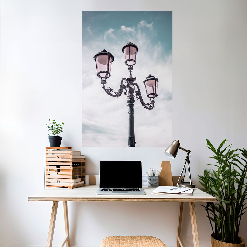 Affiche verticale autocollante WHISPERS OF LIGHT