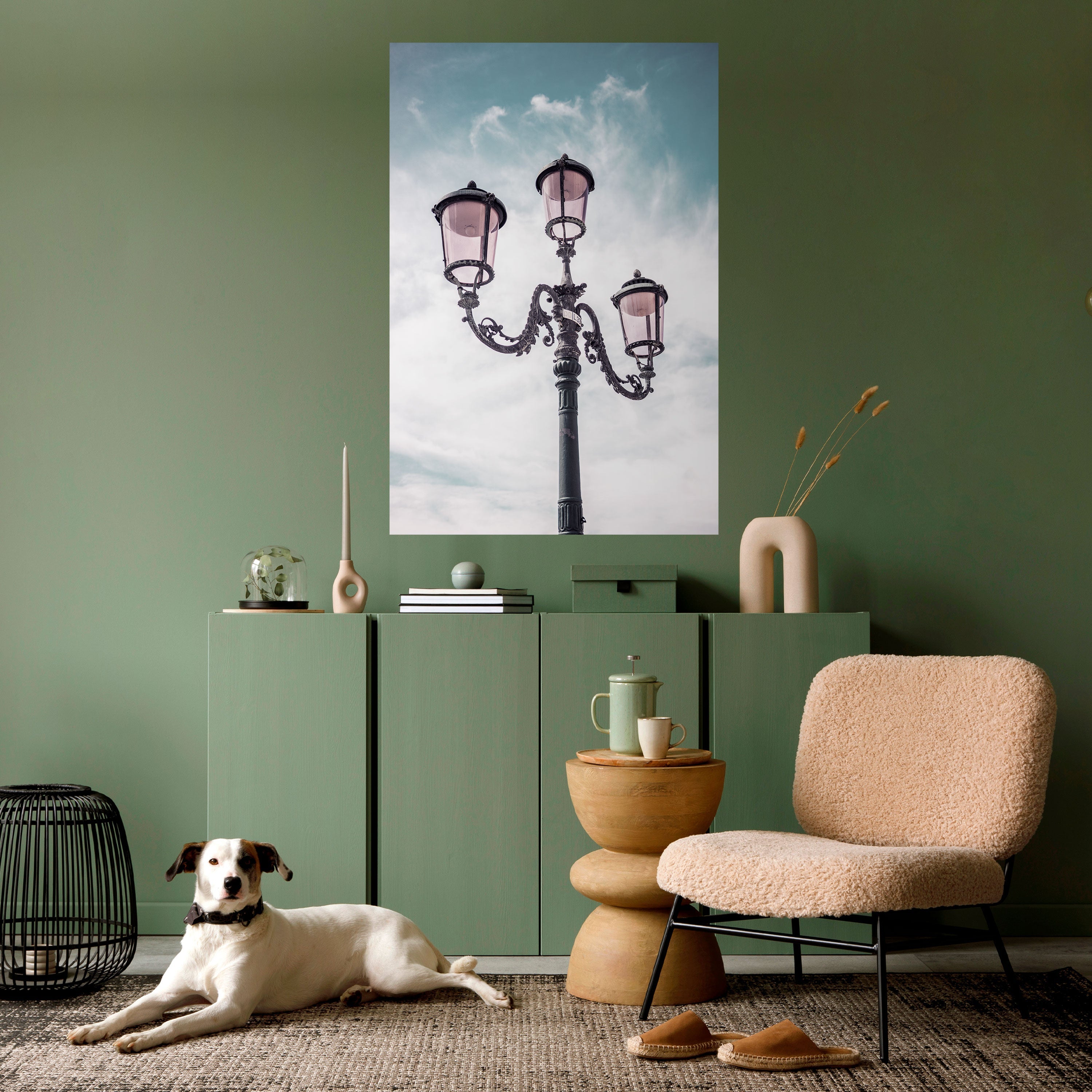 Affiche verticale autocollante WHISPERS OF LIGHT