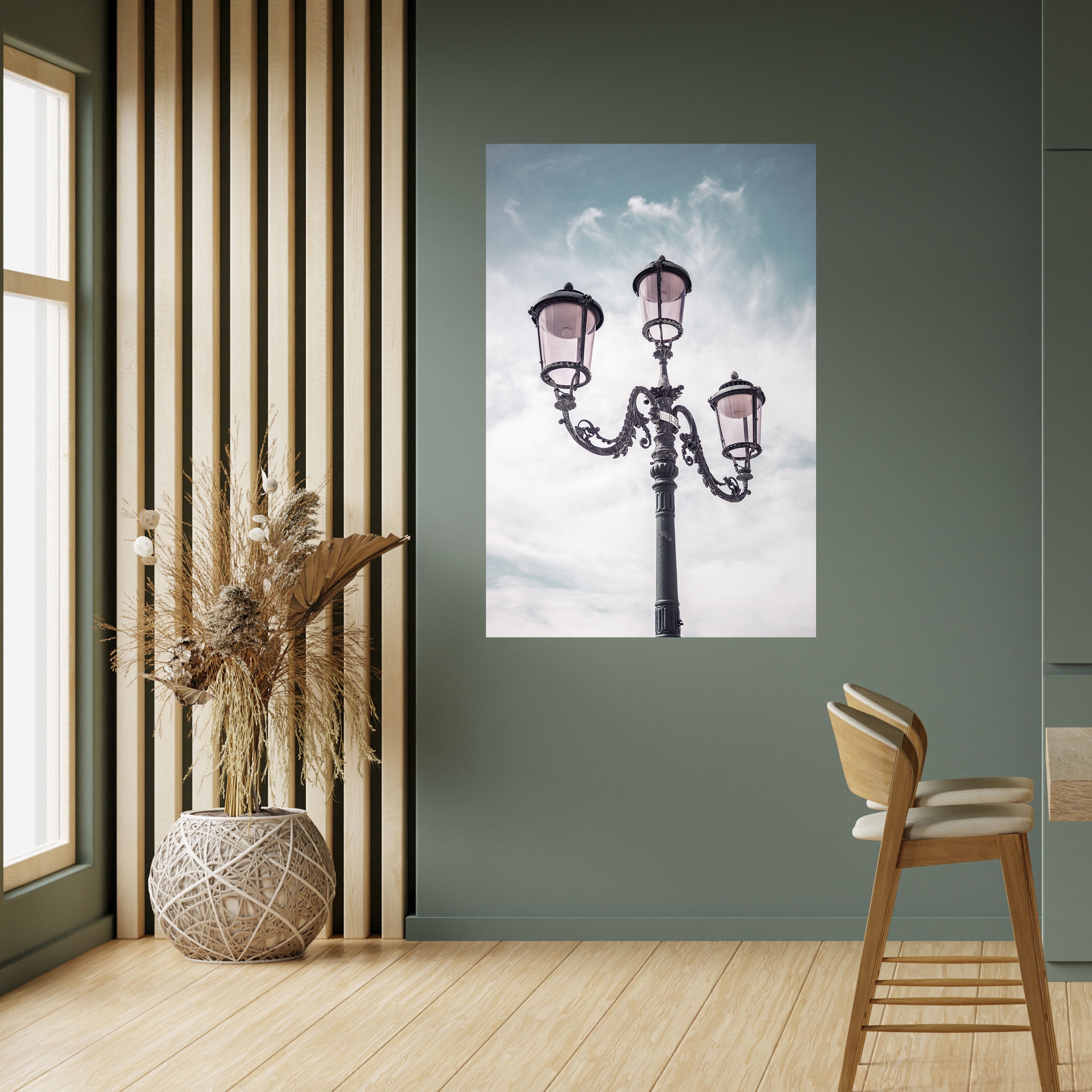 Affiche verticale autocollante WHISPERS OF LIGHT