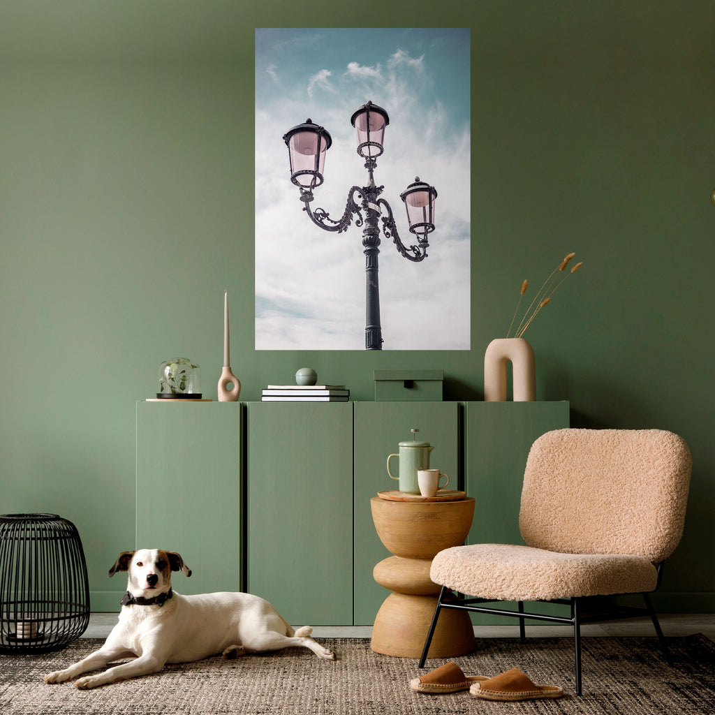 Affiche verticale autocollante WHISPERS OF LIGHT