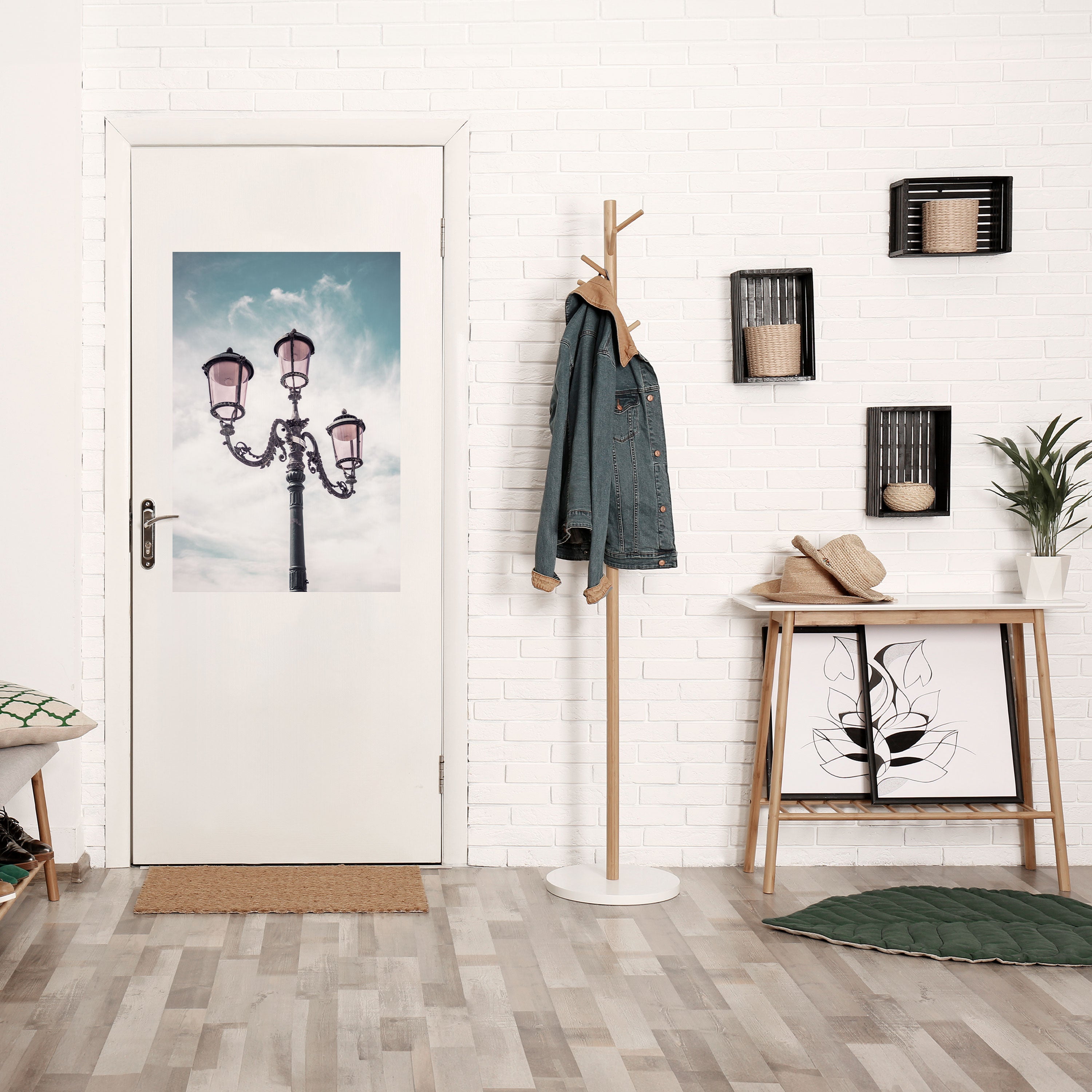 Affiche verticale autocollante WHISPERS OF LIGHT