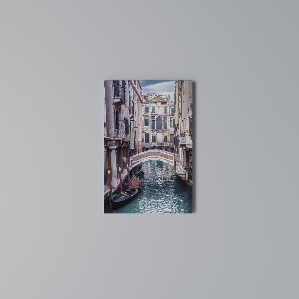 GONDOLA GLIDE Vertical Canvas Print