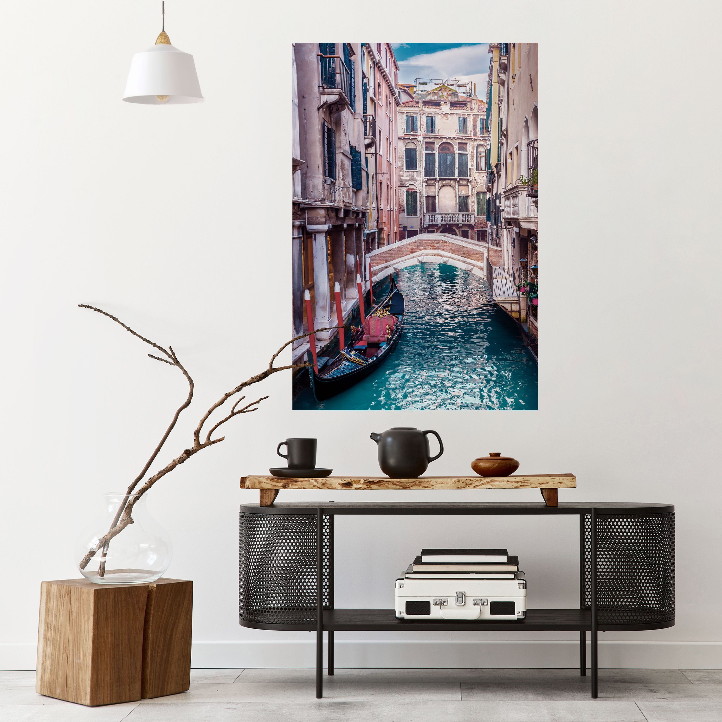 Affiche verticale autocollante GONDOLA GLIDE