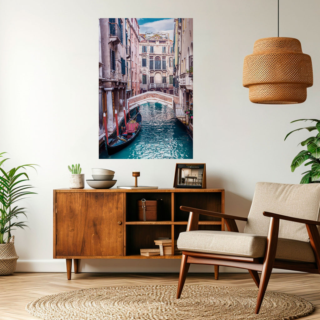 Affiche verticale autocollante GONDOLA GLIDE