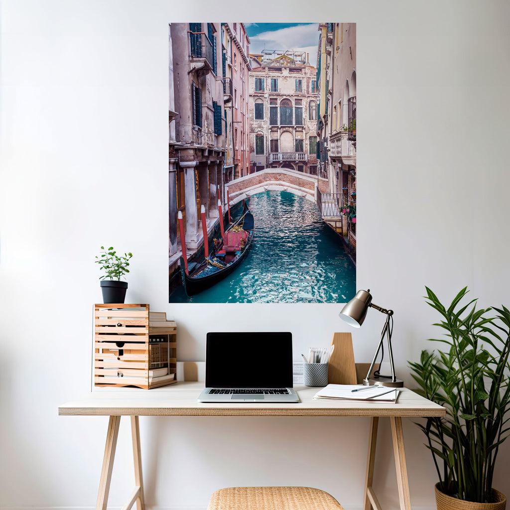 Affiche verticale autocollante GONDOLA GLIDE