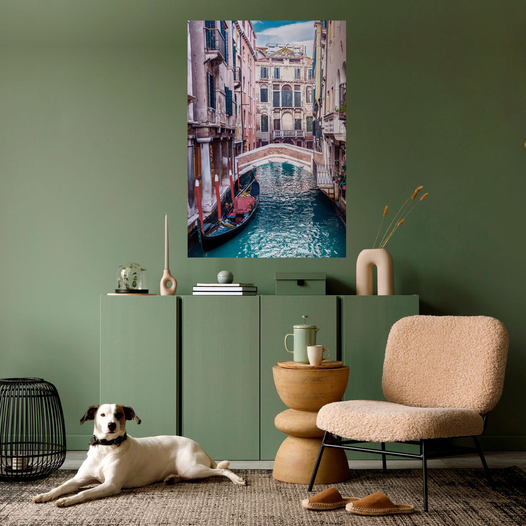 Affiche verticale autocollante GONDOLA GLIDE