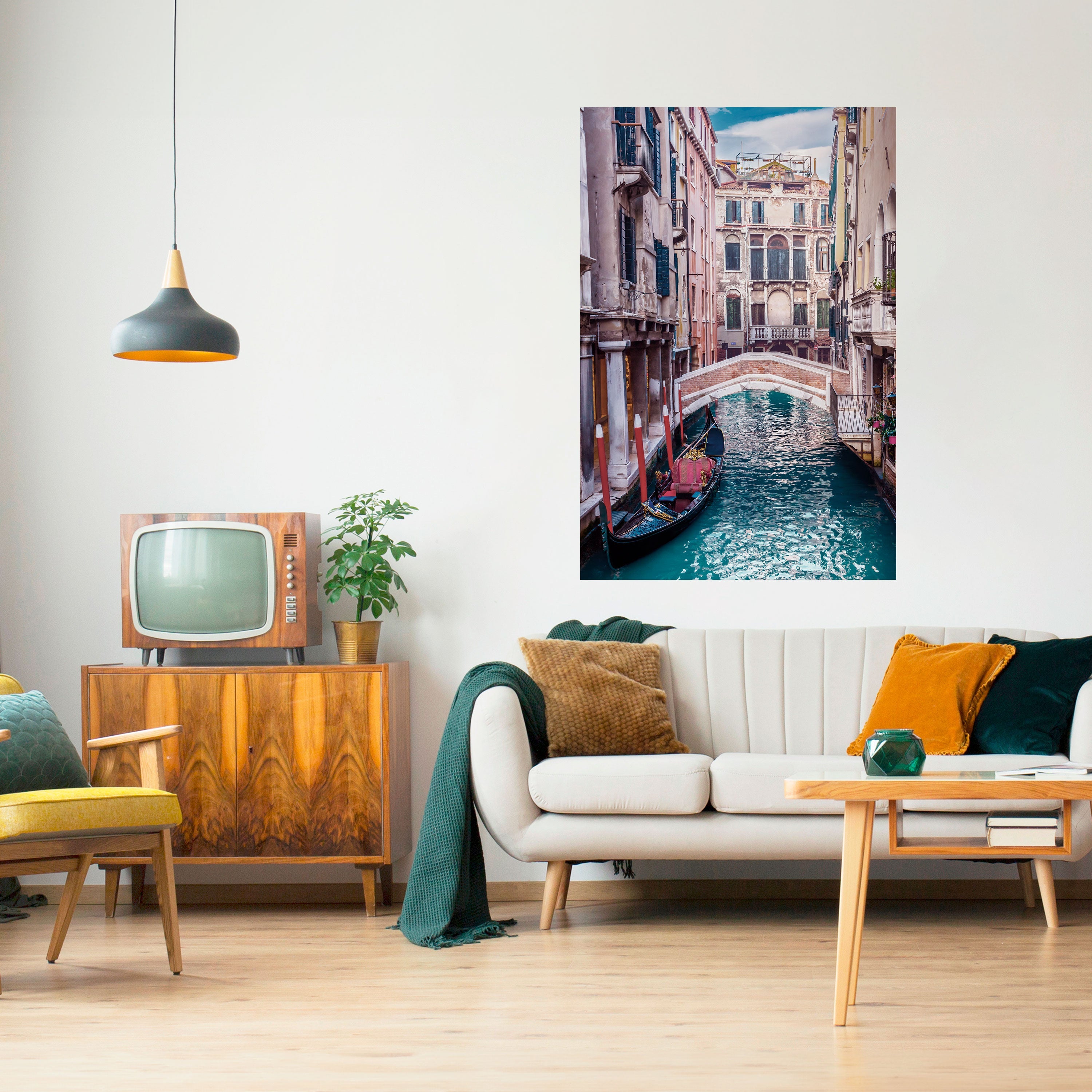 Affiche verticale autocollante GONDOLA GLIDE