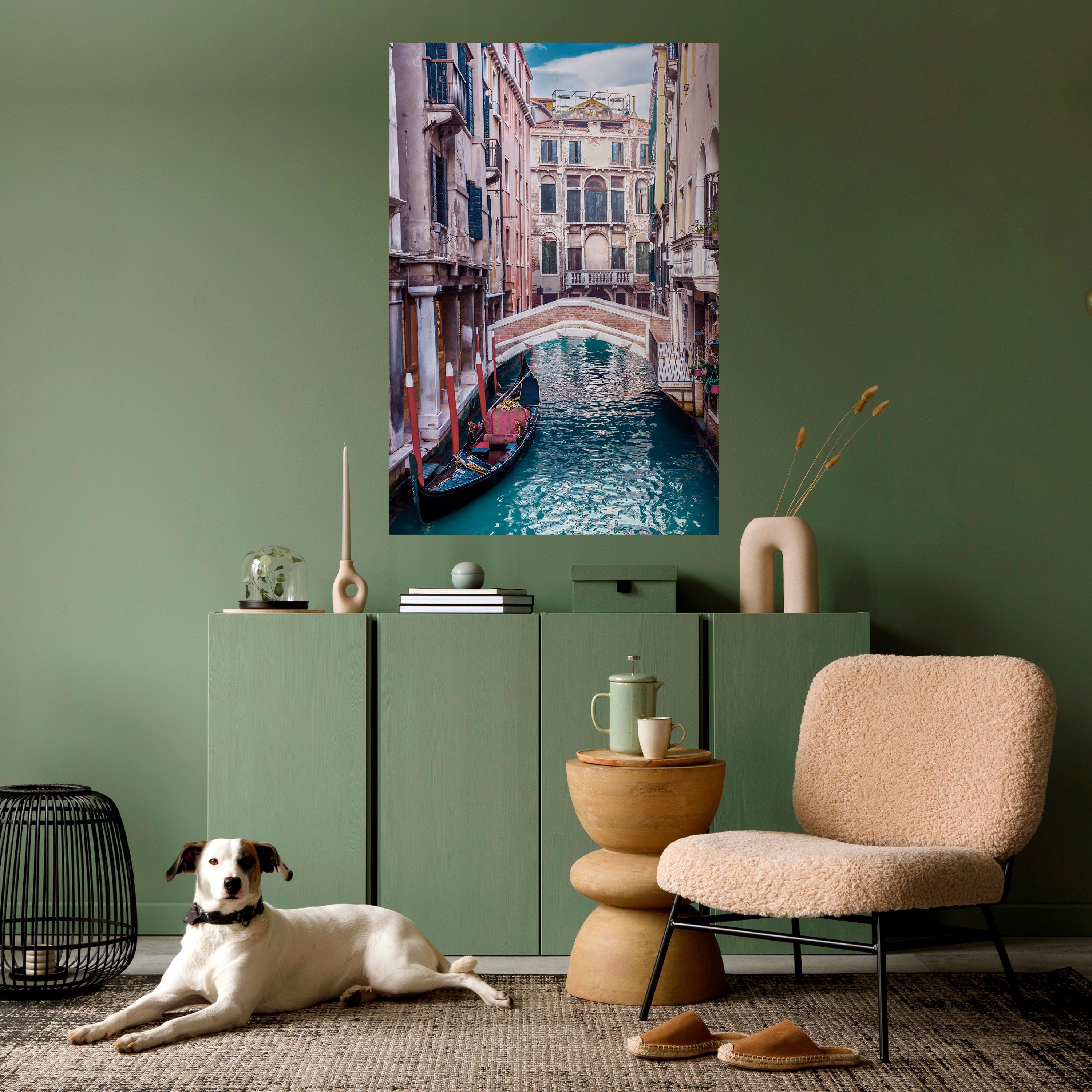 Affiche verticale autocollante GONDOLA GLIDE