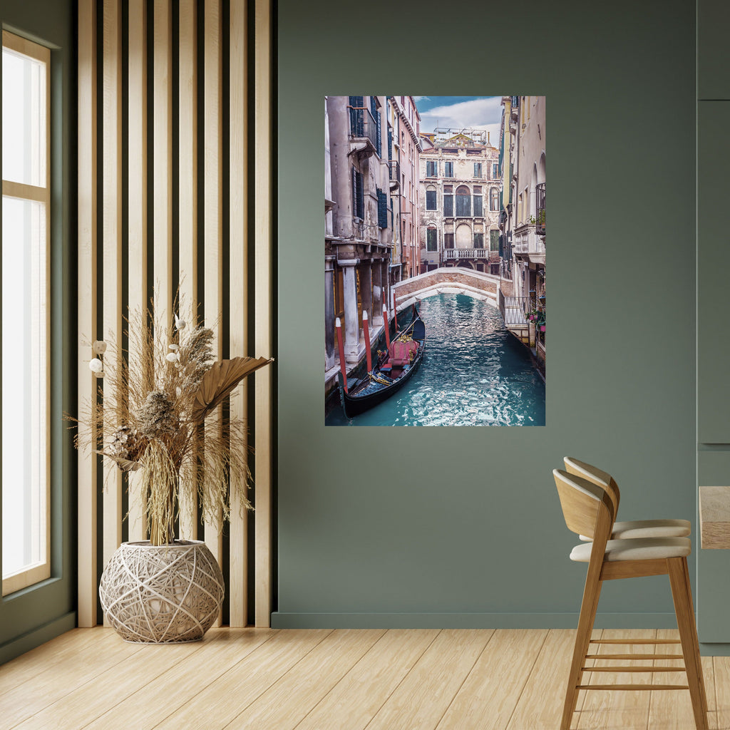 Affiche verticale autocollante GONDOLA GLIDE