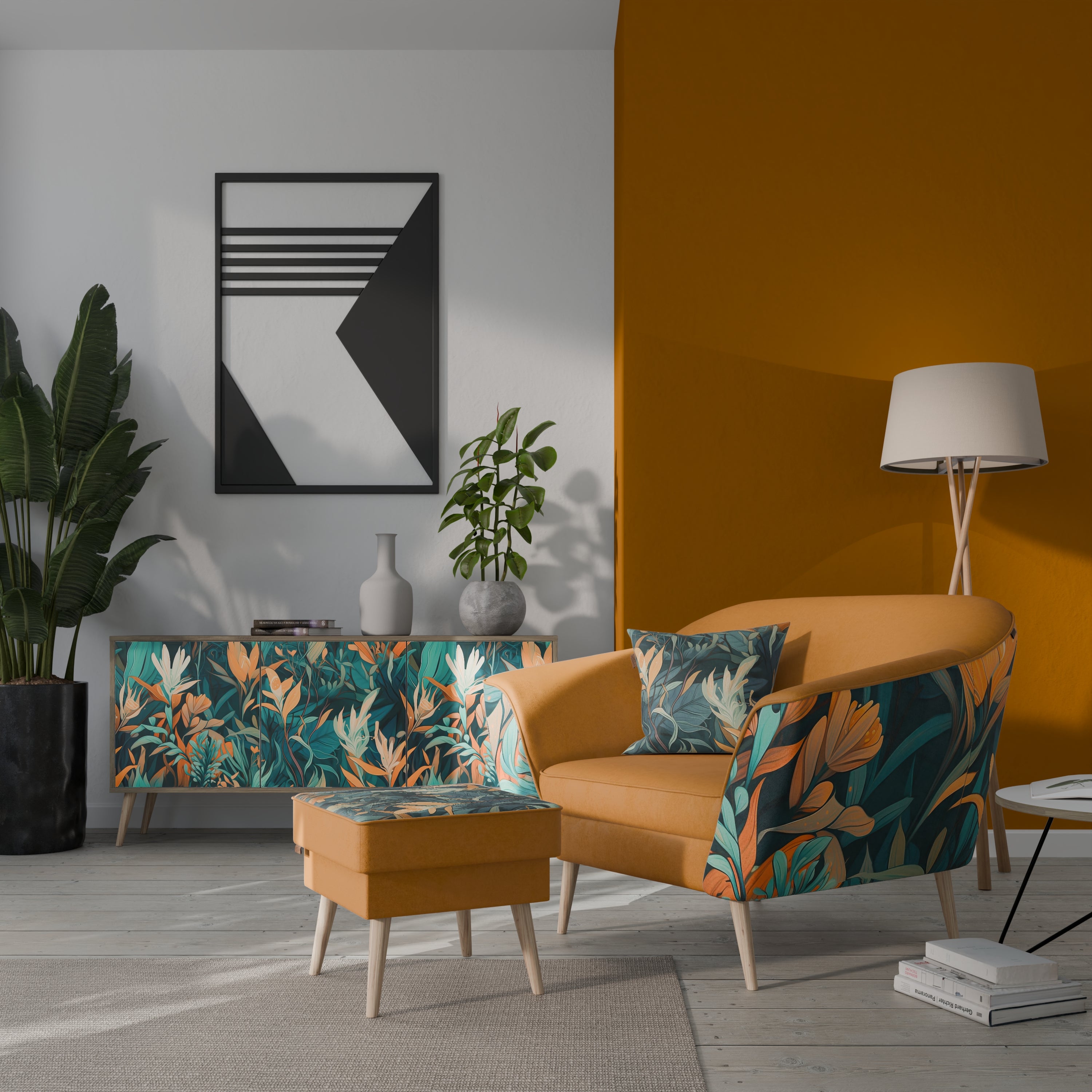 FLORAL SERENITY AURORA Armchair