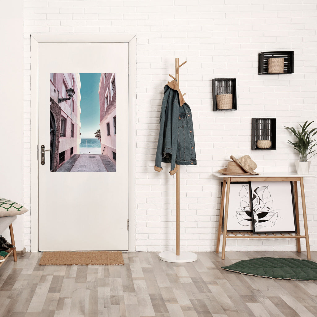 Affiche verticale autocollante OCEAN'S WHISPER PATH