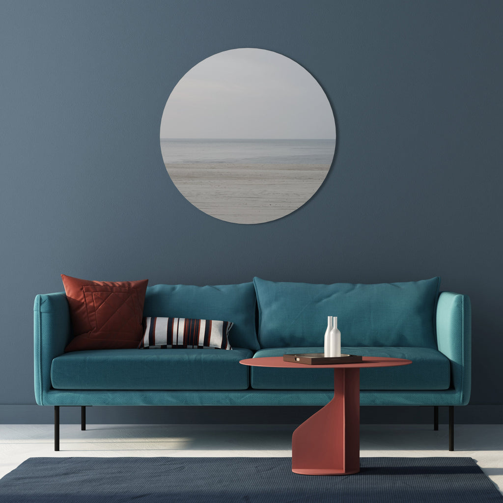 MISTY SEAS OF CALM Round Wall Art
