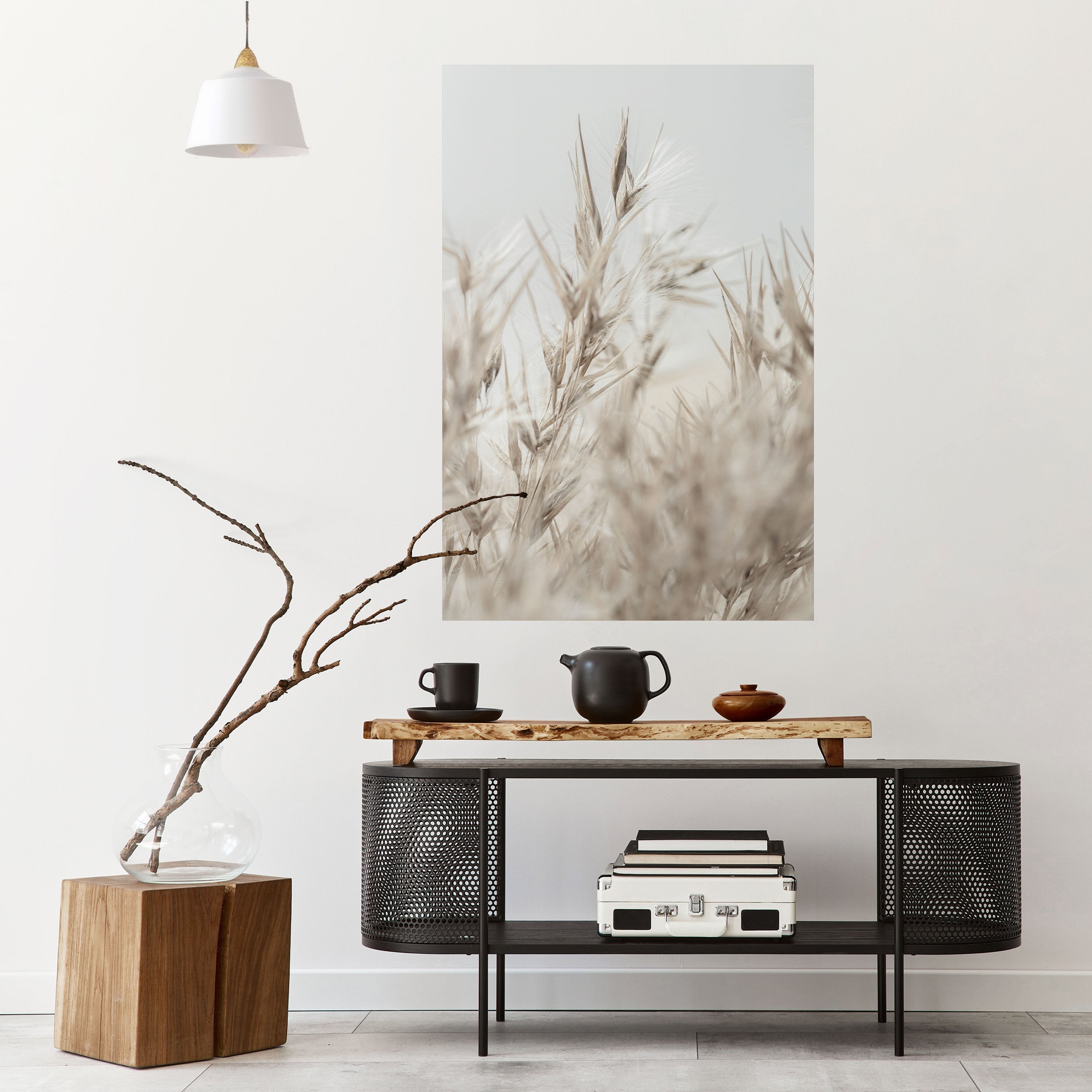 Affiche verticale autocollante « TRANQUIL GRASSES »