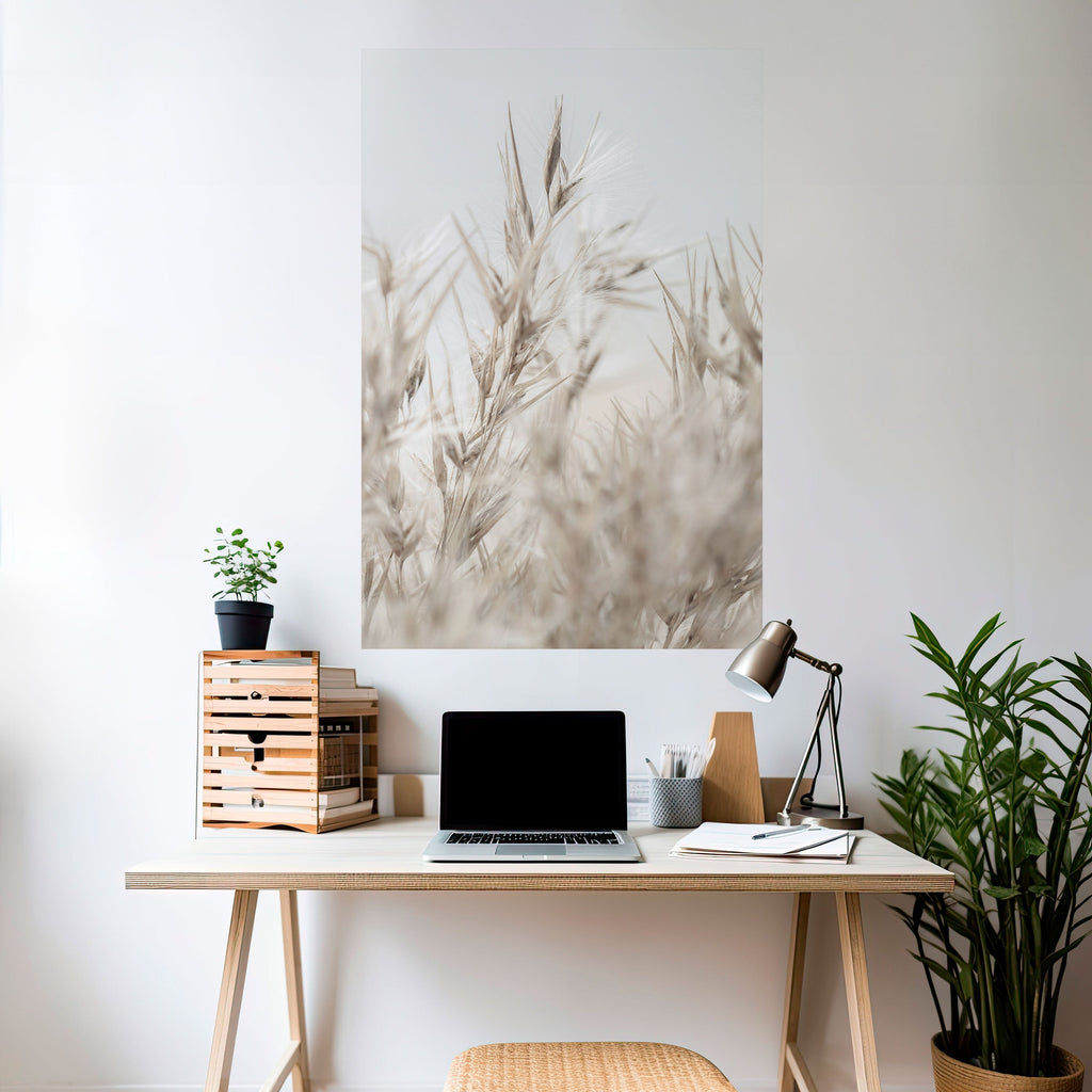 Affiche verticale autocollante « TRANQUIL GRASSES »