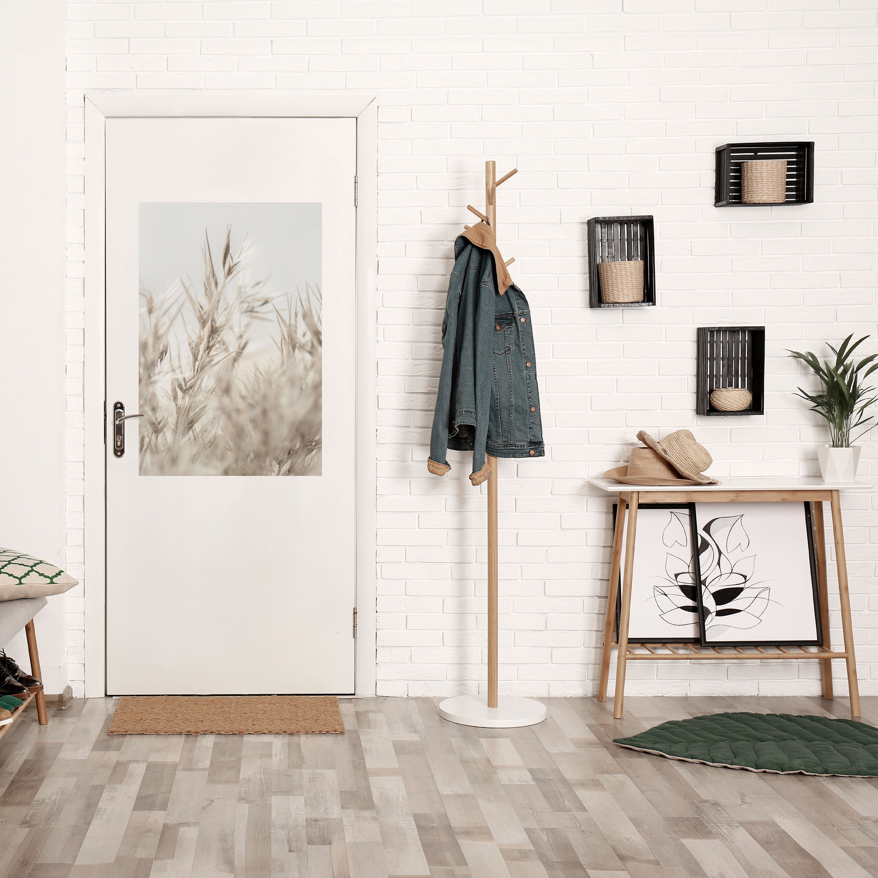 Affiche verticale autocollante « TRANQUIL GRASSES »