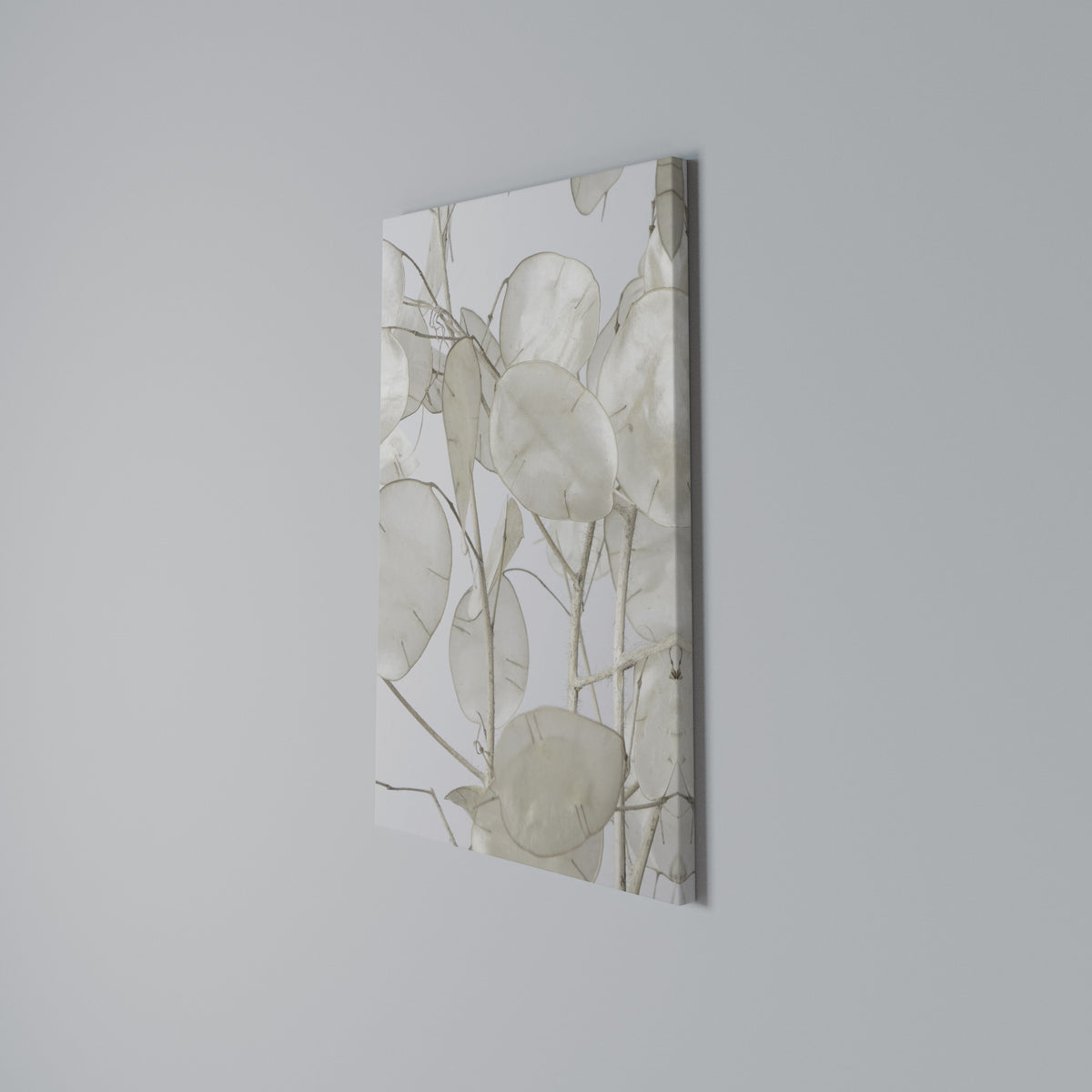SILKY FOLIAGE WHISPERS Vertical Canvas Print