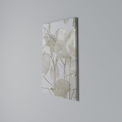 SILKY FOLIAGE WHISPERS Vertical Canvas Print