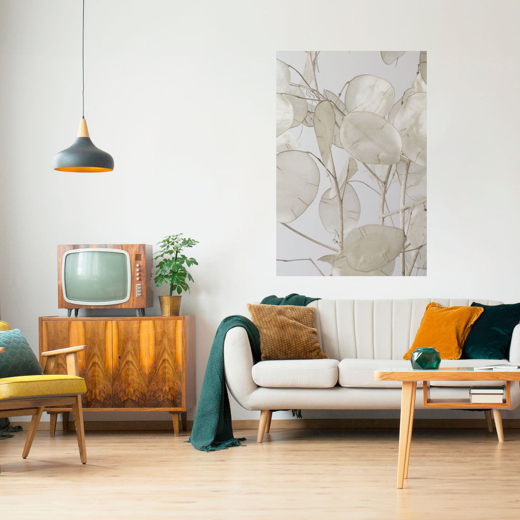 Affiche verticale autocollante « SILKY FOLIAGE WHISPERS »