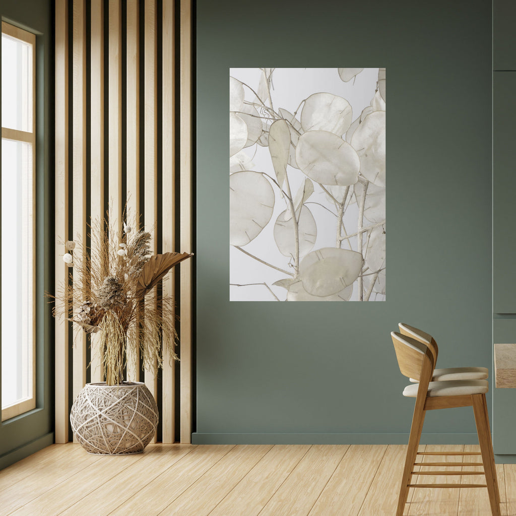 Affiche verticale autocollante « SILKY FOLIAGE WHISPERS »