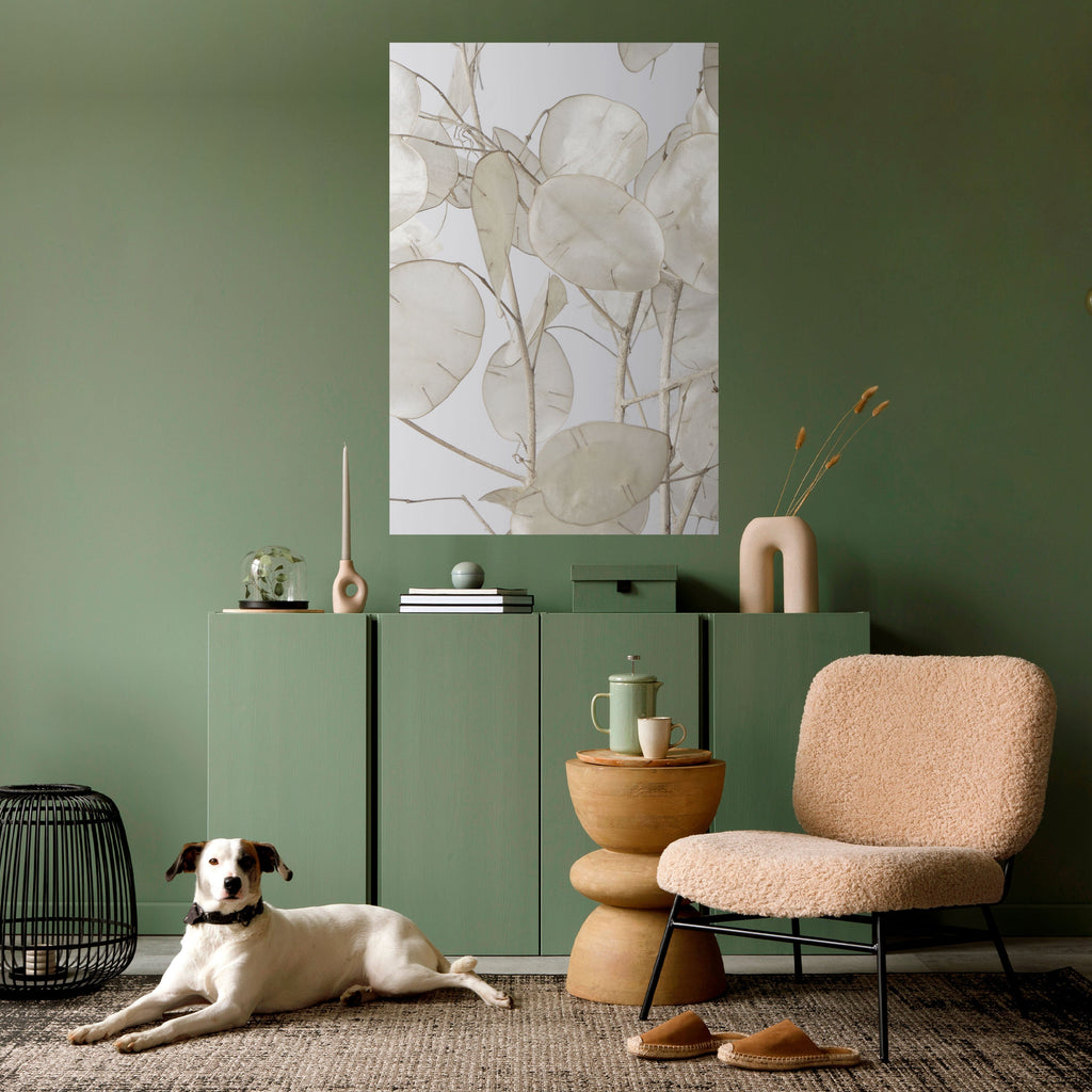 Affiche verticale autocollante « SILKY FOLIAGE WHISPERS »